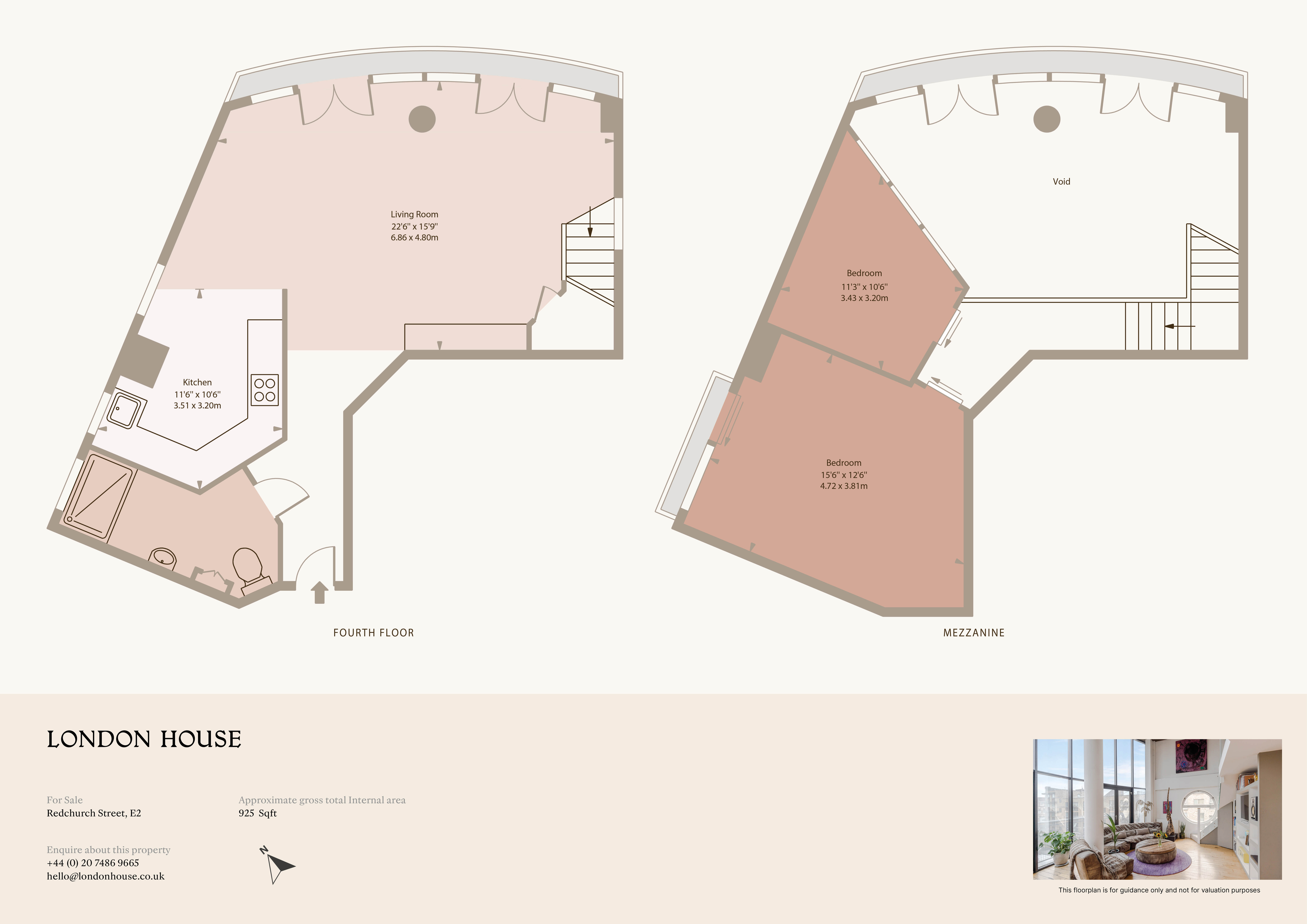 7, 92, Redchurch Street, Shoreditch floorplan