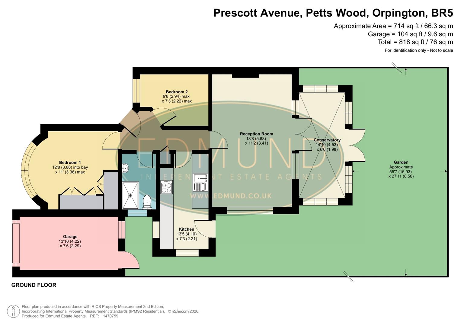23, Prescott Avenue, Kent floorplan