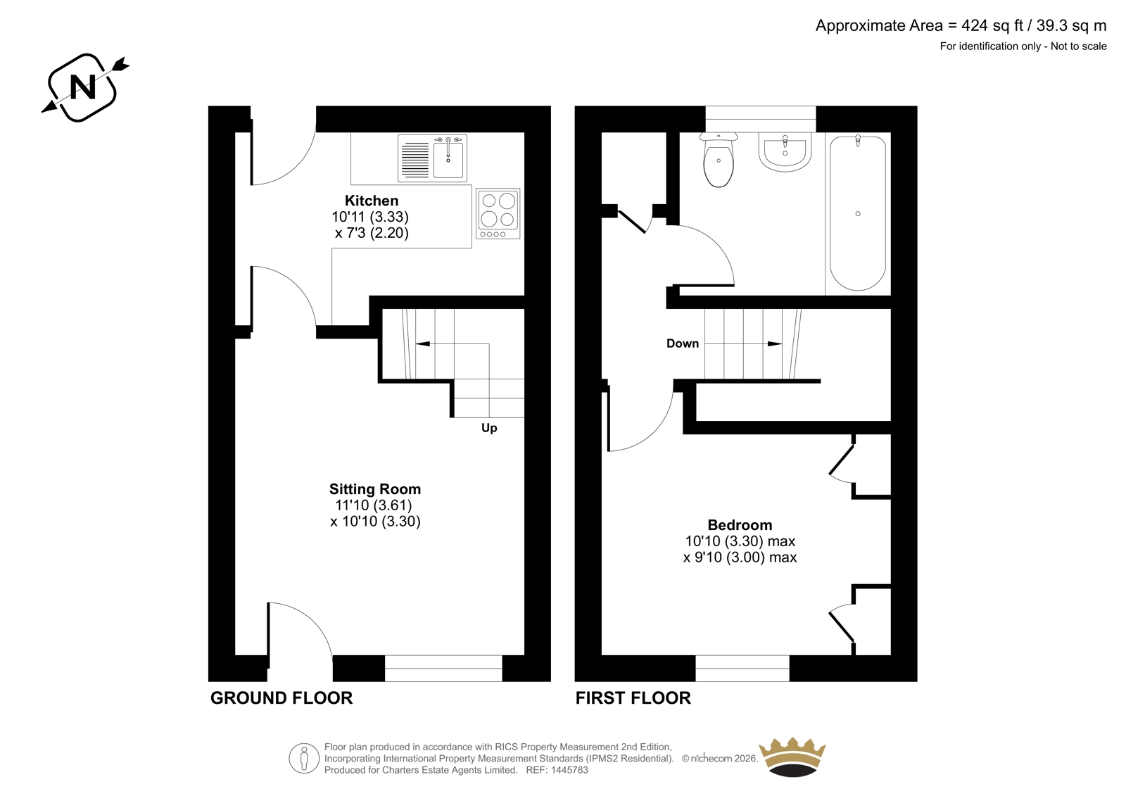 79, Haileybury Gardens, Southampton floorplan