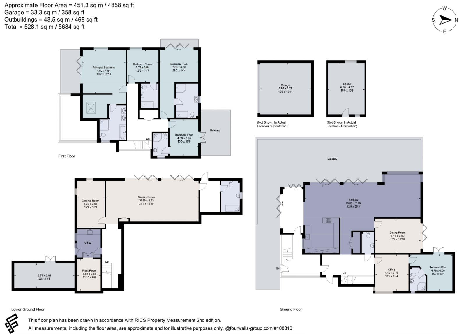 Rockaway Ridge,, Lye Lane, Cheltenham floorplan