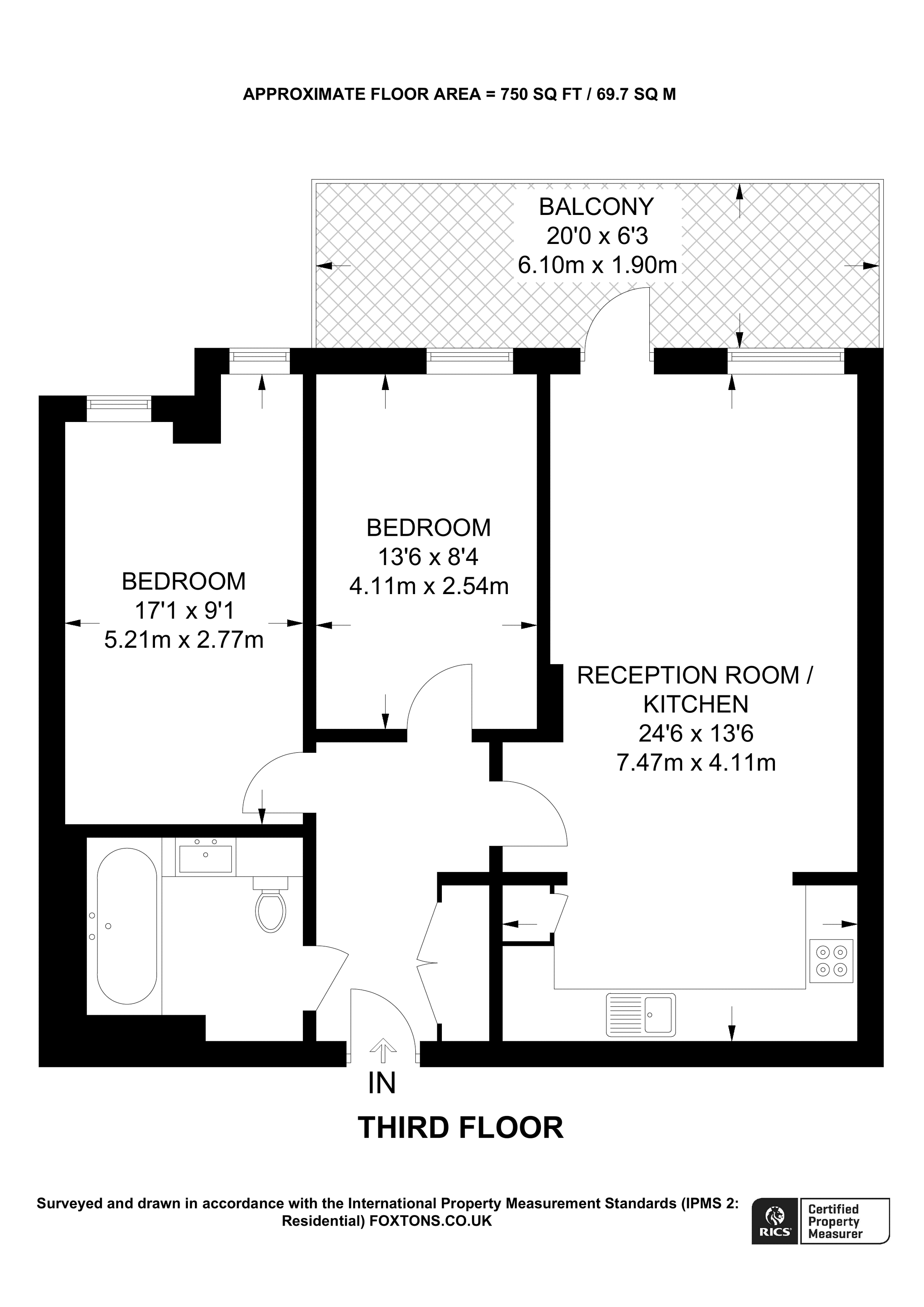 High Road, Wembley Park, Wembley HA9, 2 bedroom flat for sale 61445994 PrimeLocation