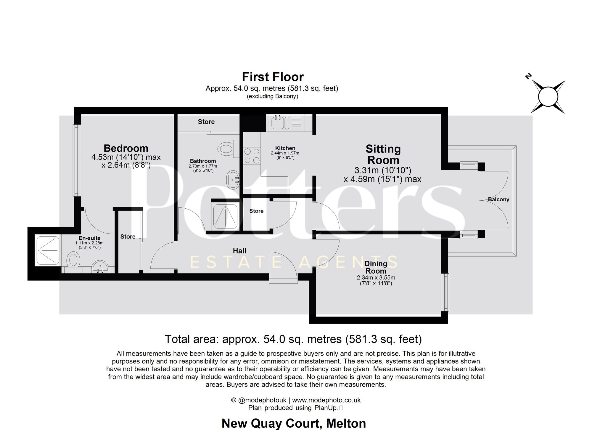 4 New Quay Court Old Maltings Approach, Woodbridge floorplan