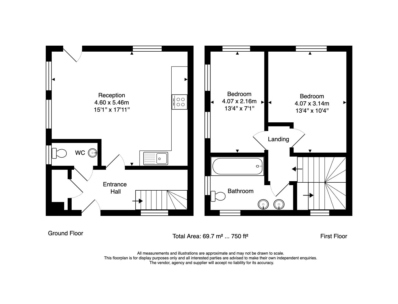57, Elmdon Drive, Leicester floorplan