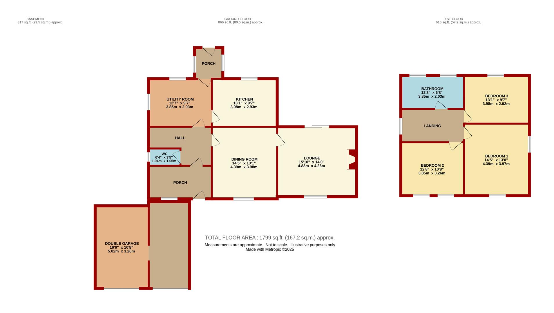 8, Ivy House Estate, Ross-On-Wye floorplan
