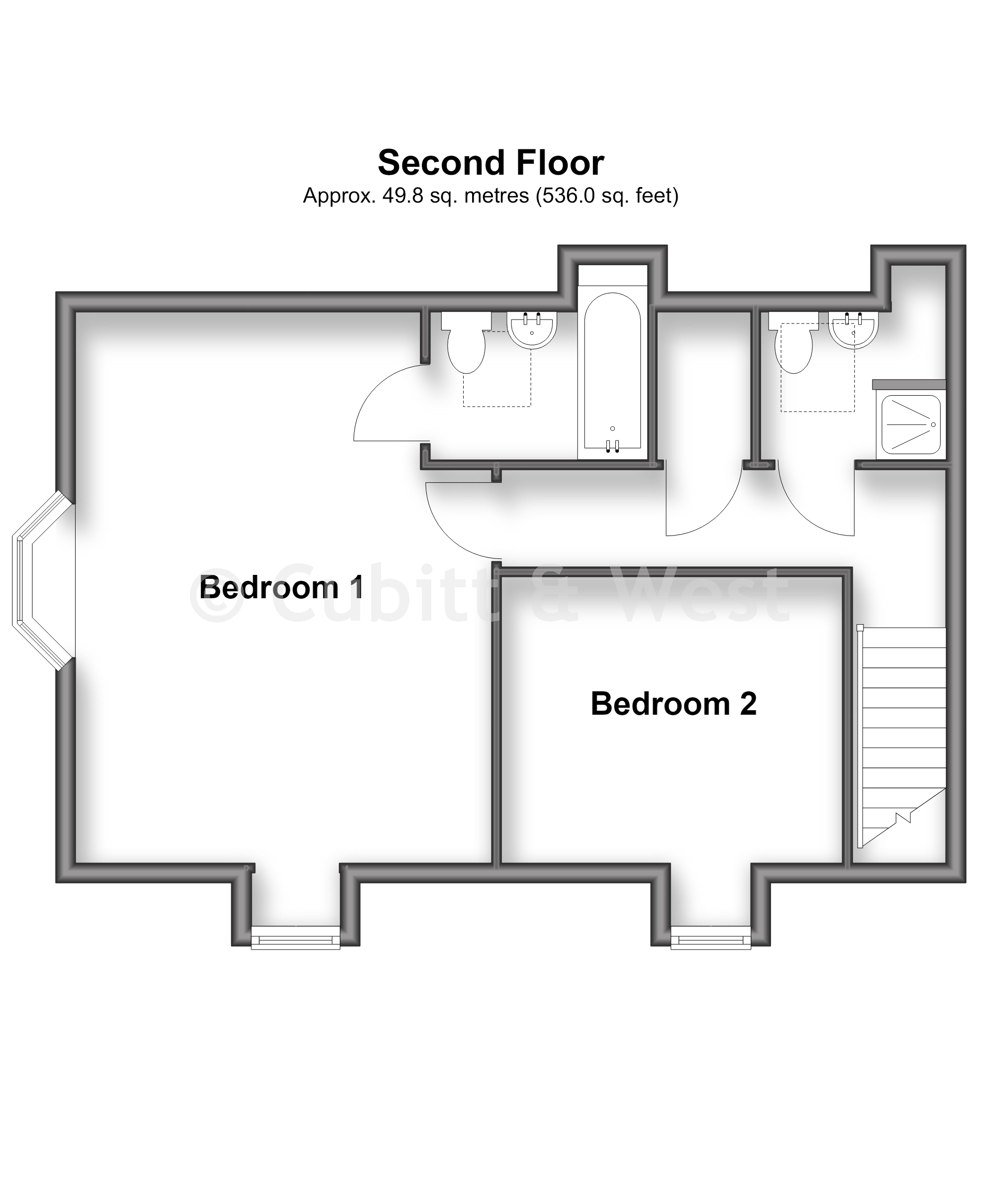4, Wheelwrights Close, Arundel floorplan