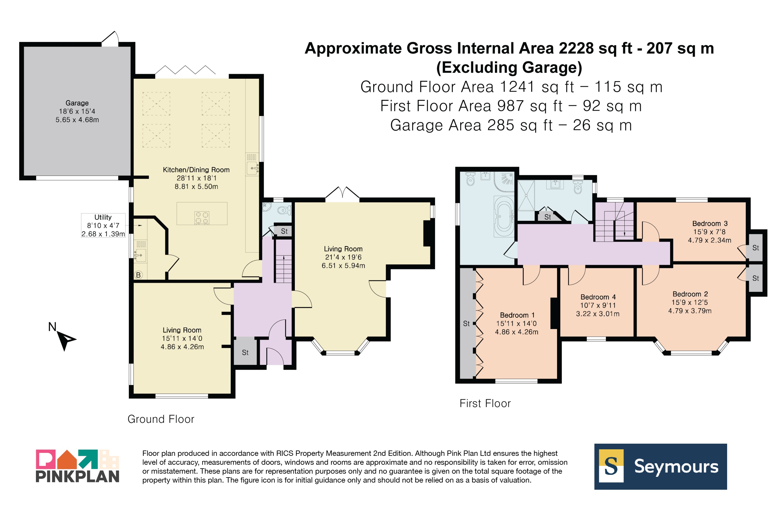 Bracken,, Corry Road, Surrey floorplan