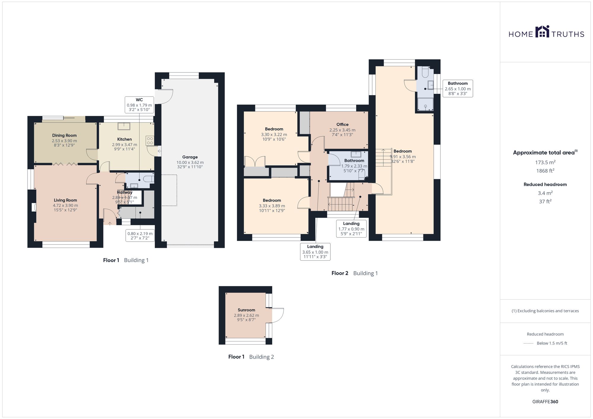 108 The Hawthorns, Chorley floorplan