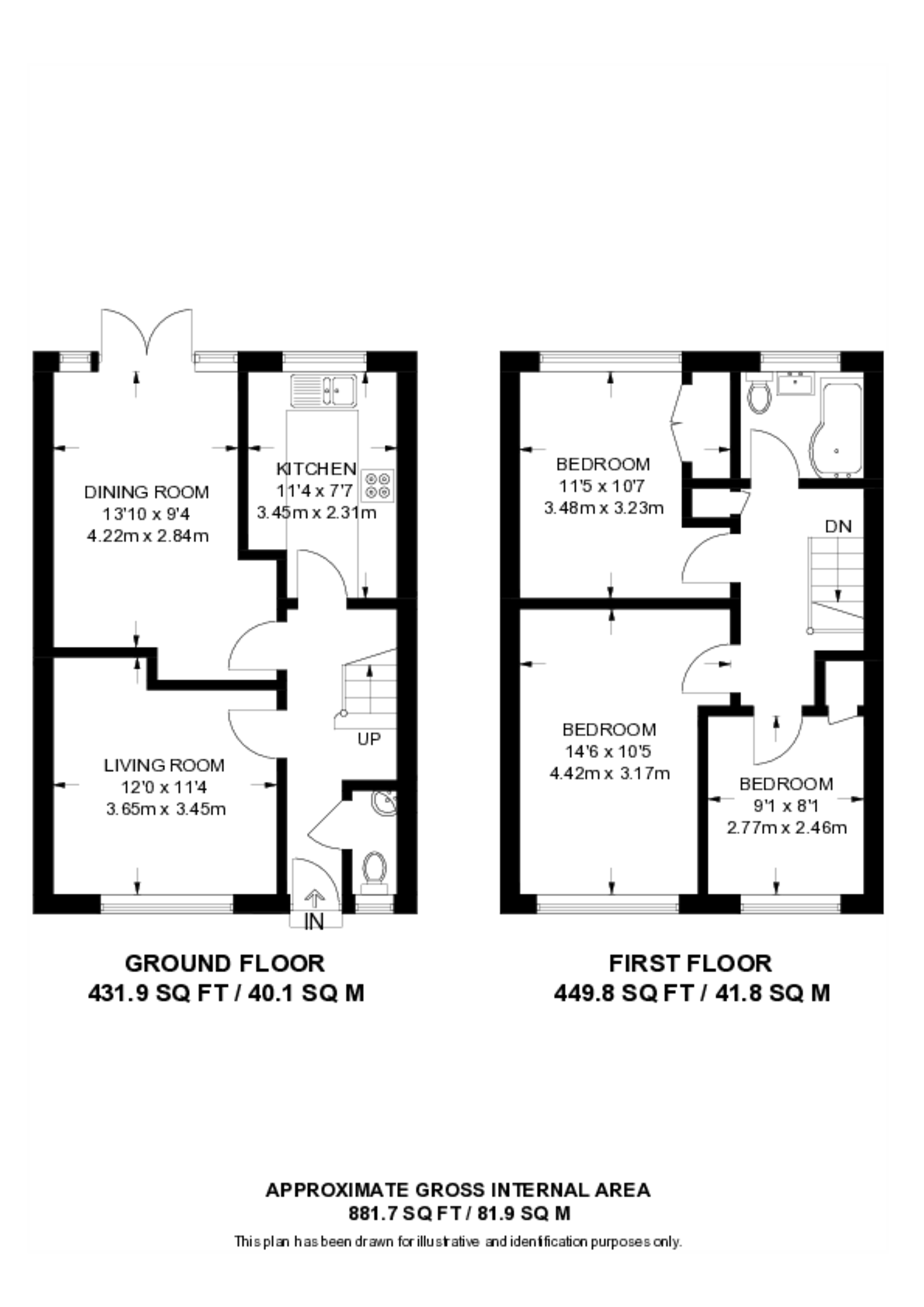 Lomond Road, Hemel Hempstead floorplan