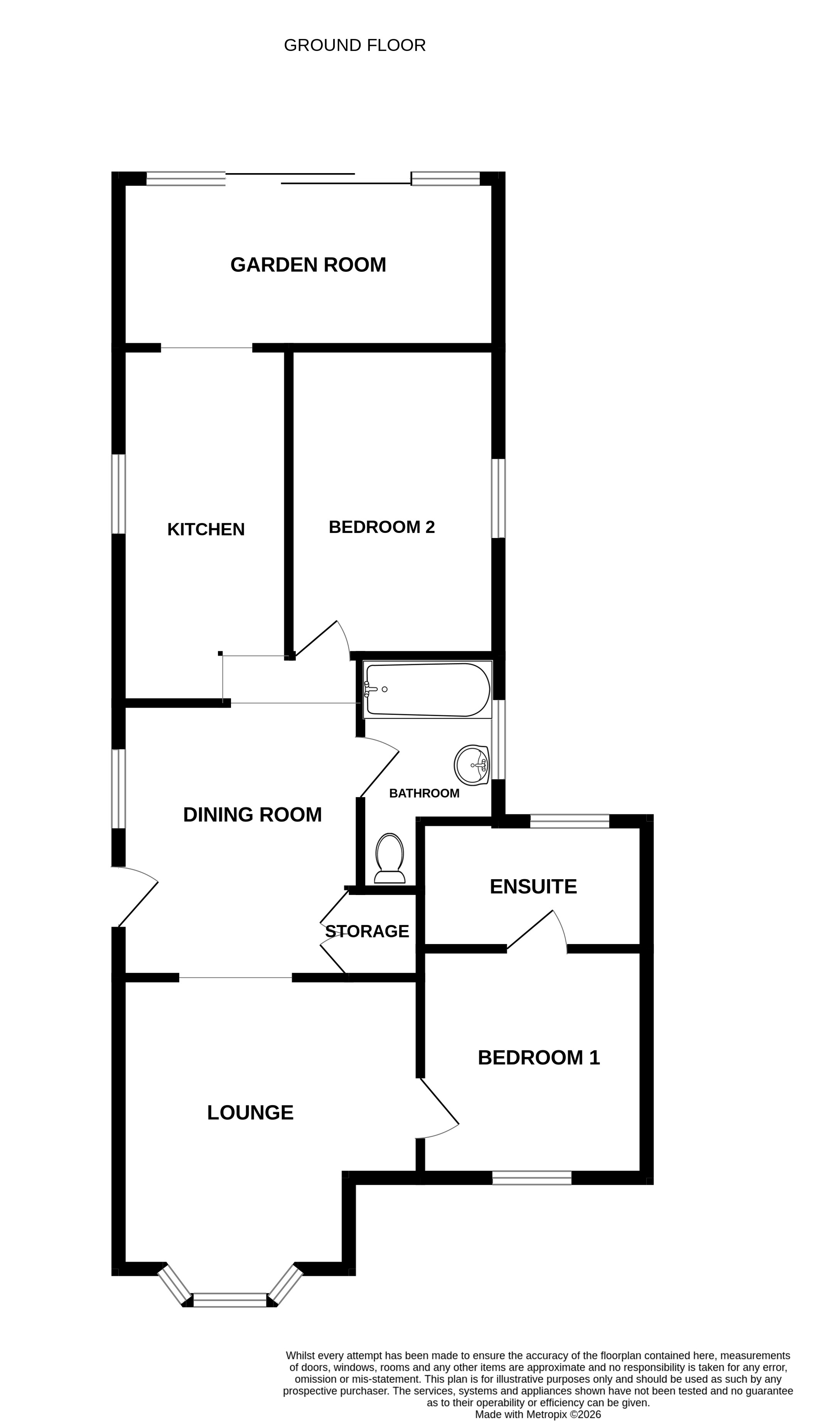 Chapel Road, Colchester floorplan
