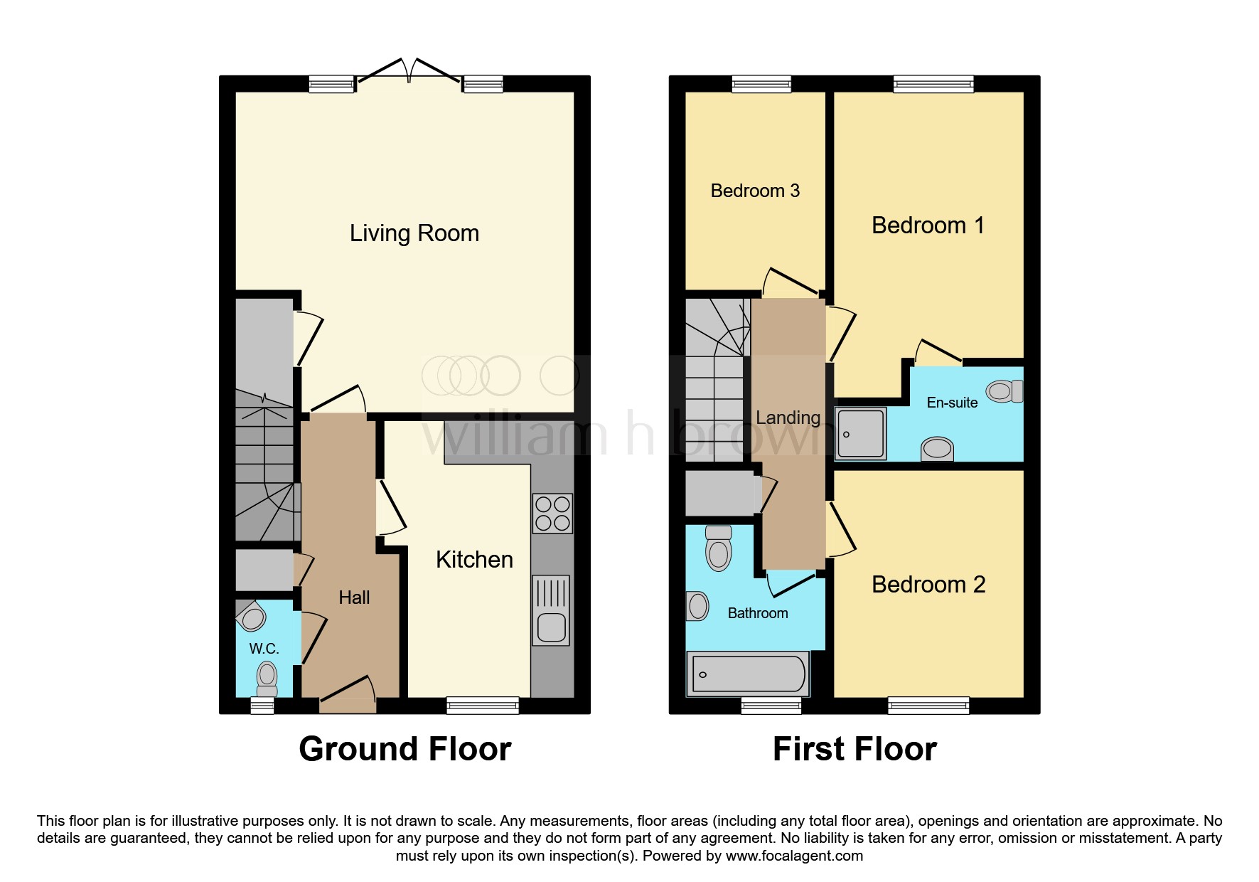 19, Clay Close, Wakefield floorplan