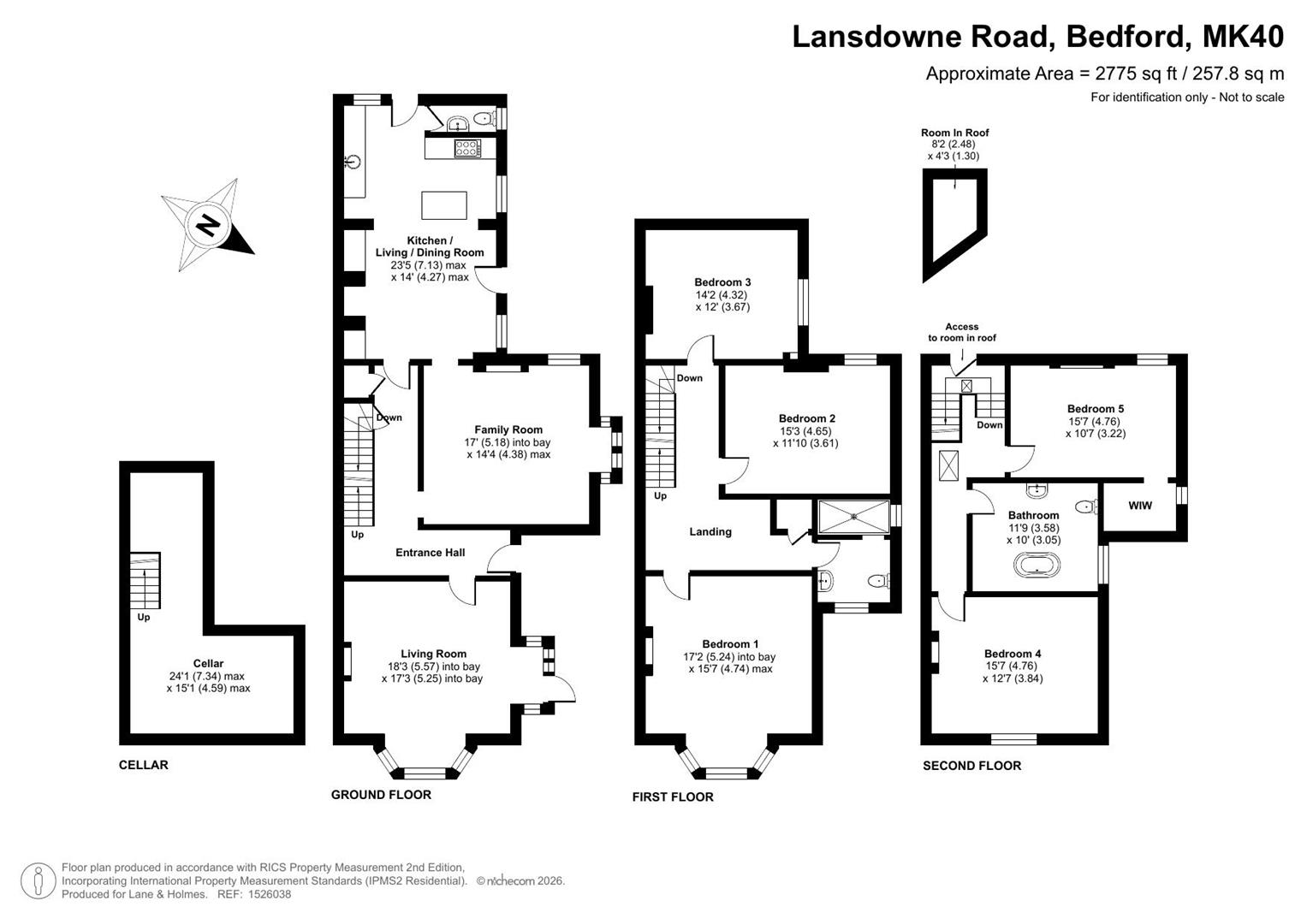 Lansdowne Road, Bedford floorplan