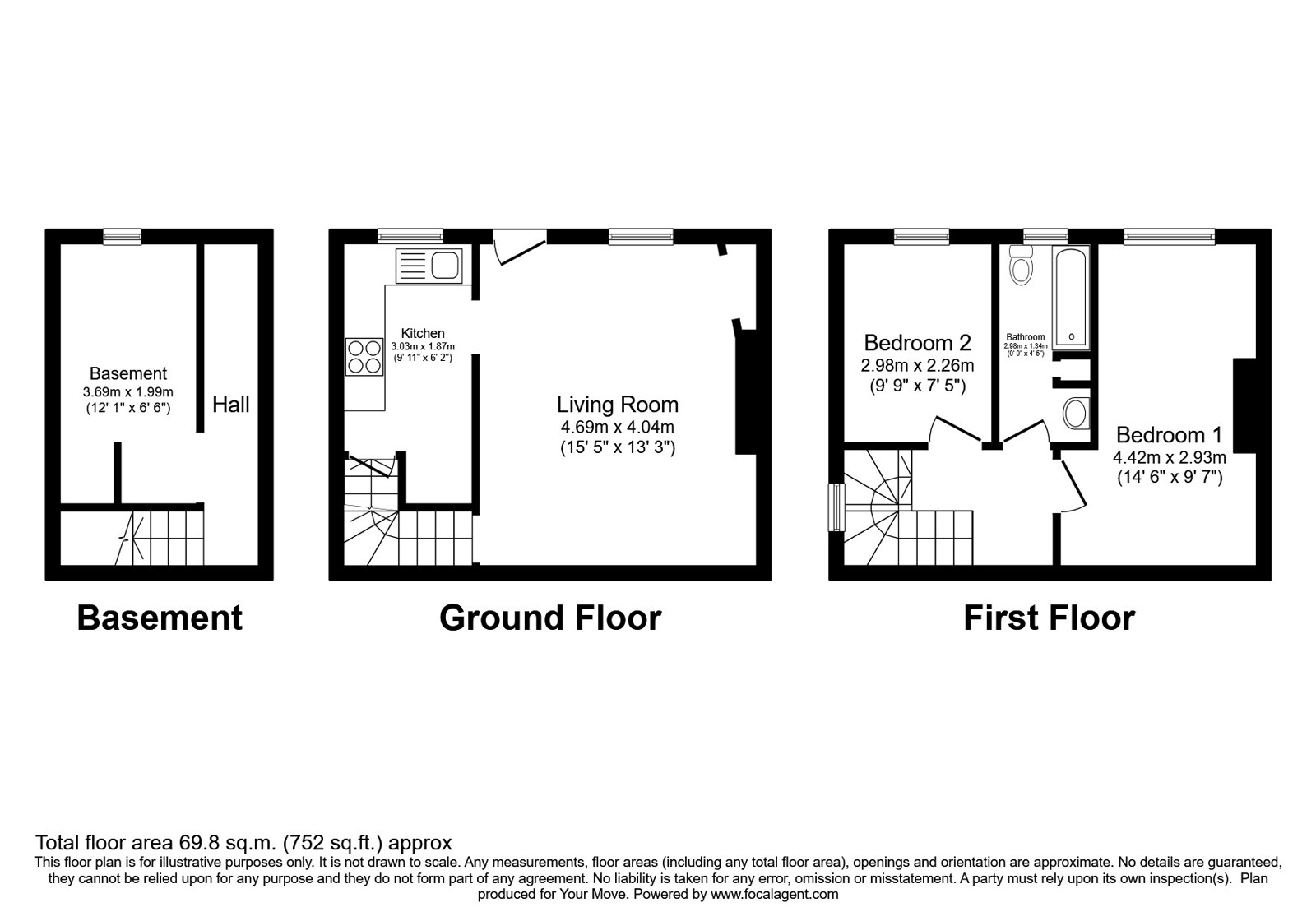 3, May Street, Keighley floorplan