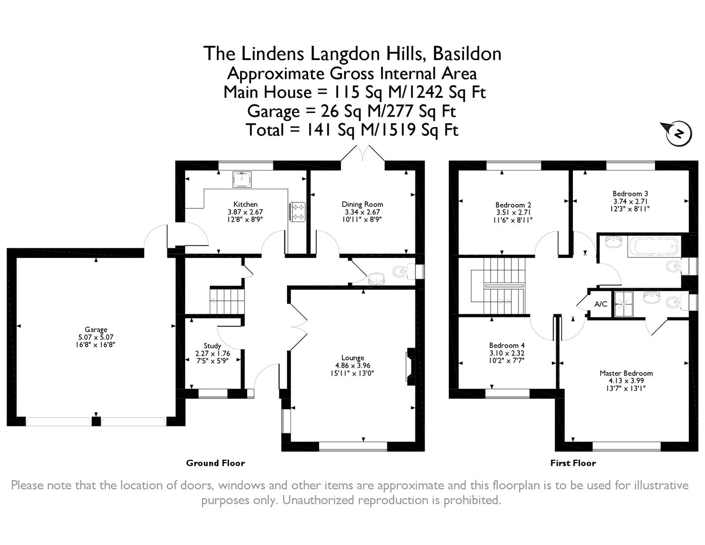 4 Bedrooms Detached house for sale in The Lindens, Langdon Hills, Basildon SS16