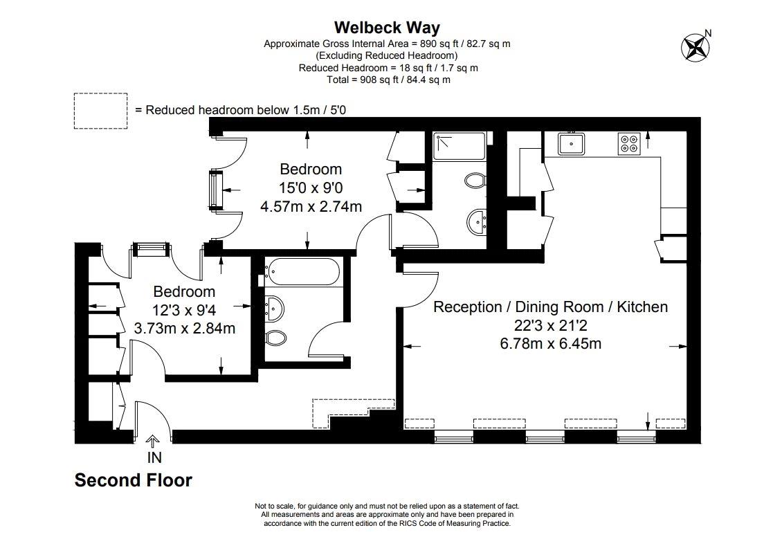 2 Bedrooms Flat to rent in Welbeck Way, London W1G