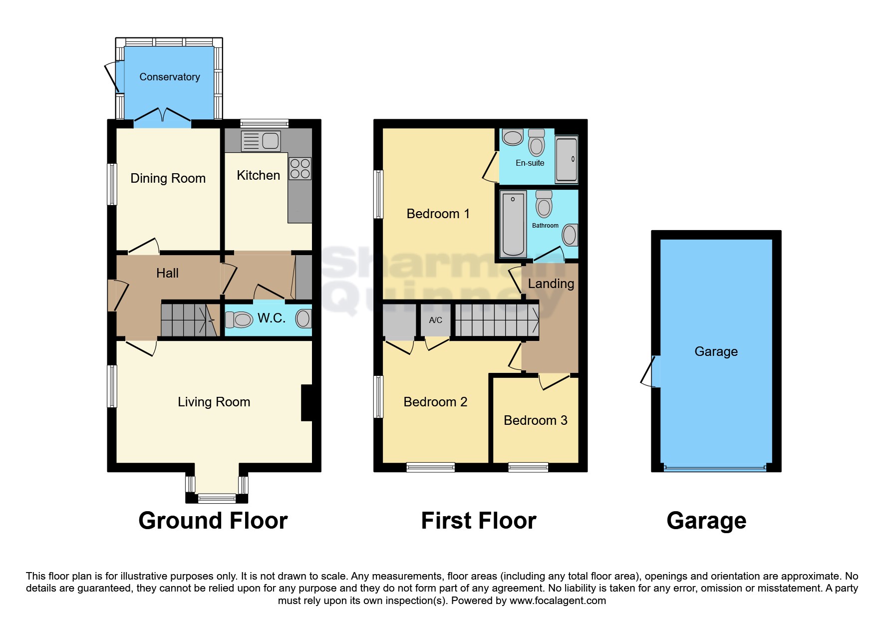 15, Osier Way, Kettering floorplan