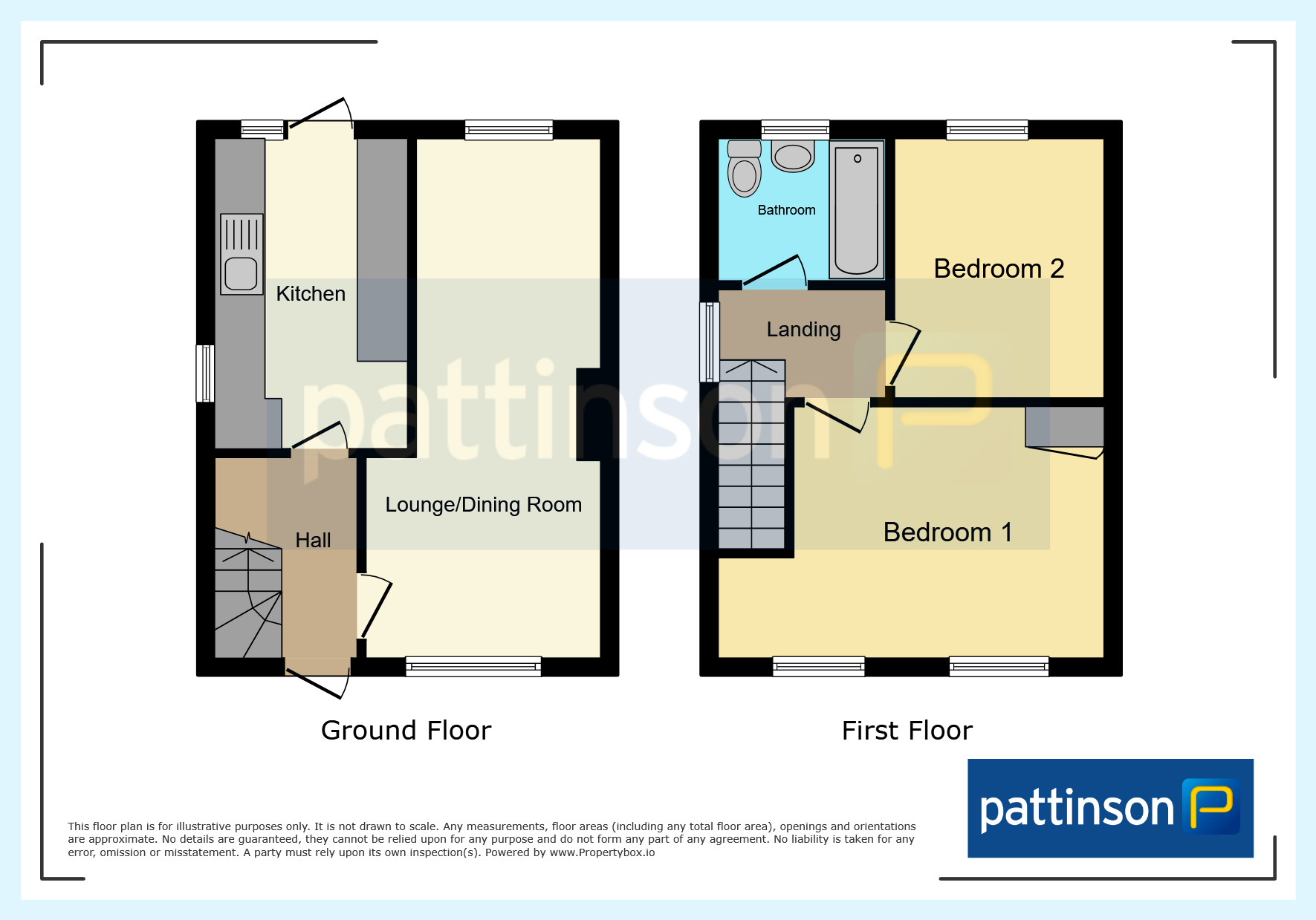 9, Beverley Way, Peterlee floorplan