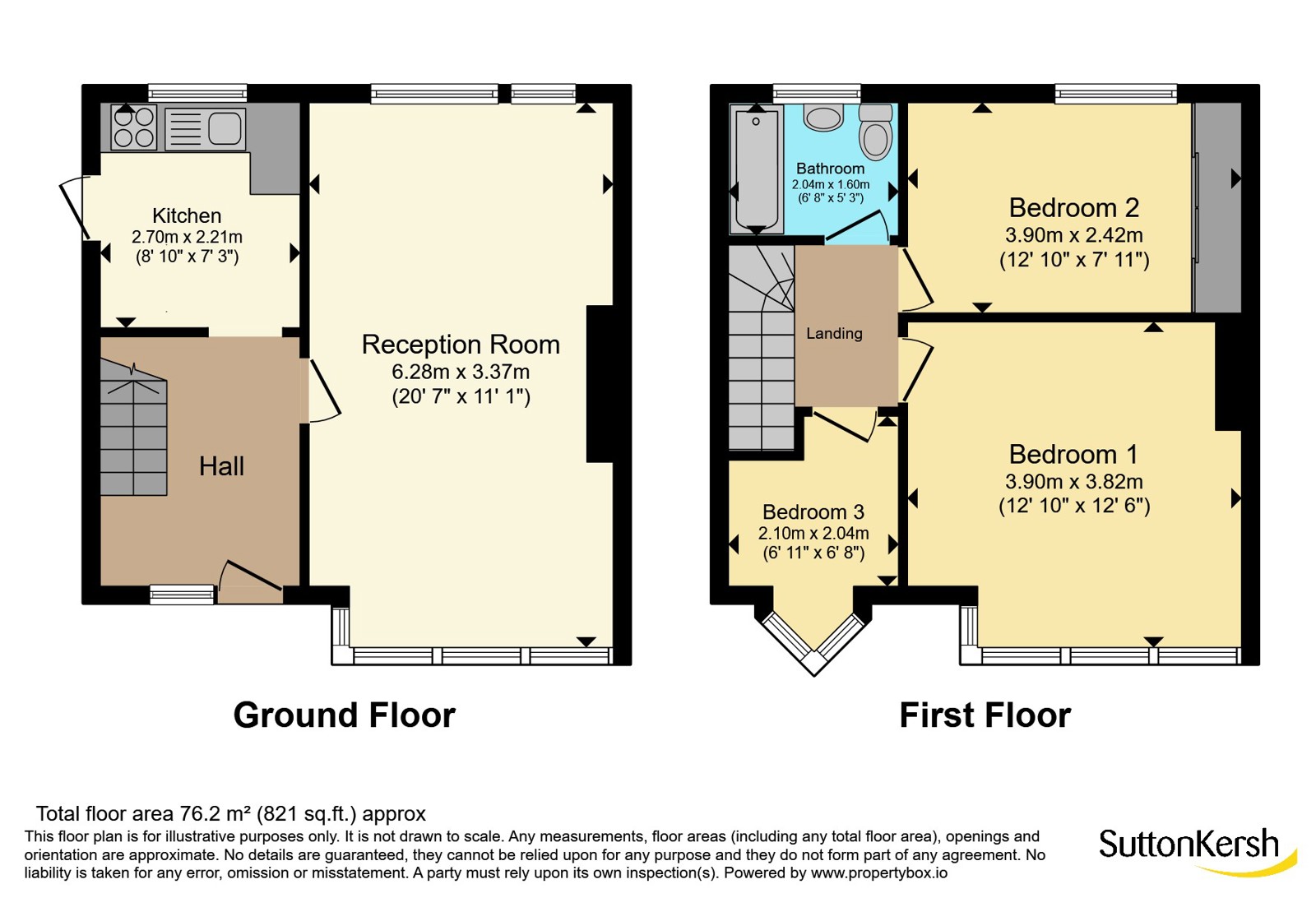 24, Melwood Drive, Merseyside floorplan