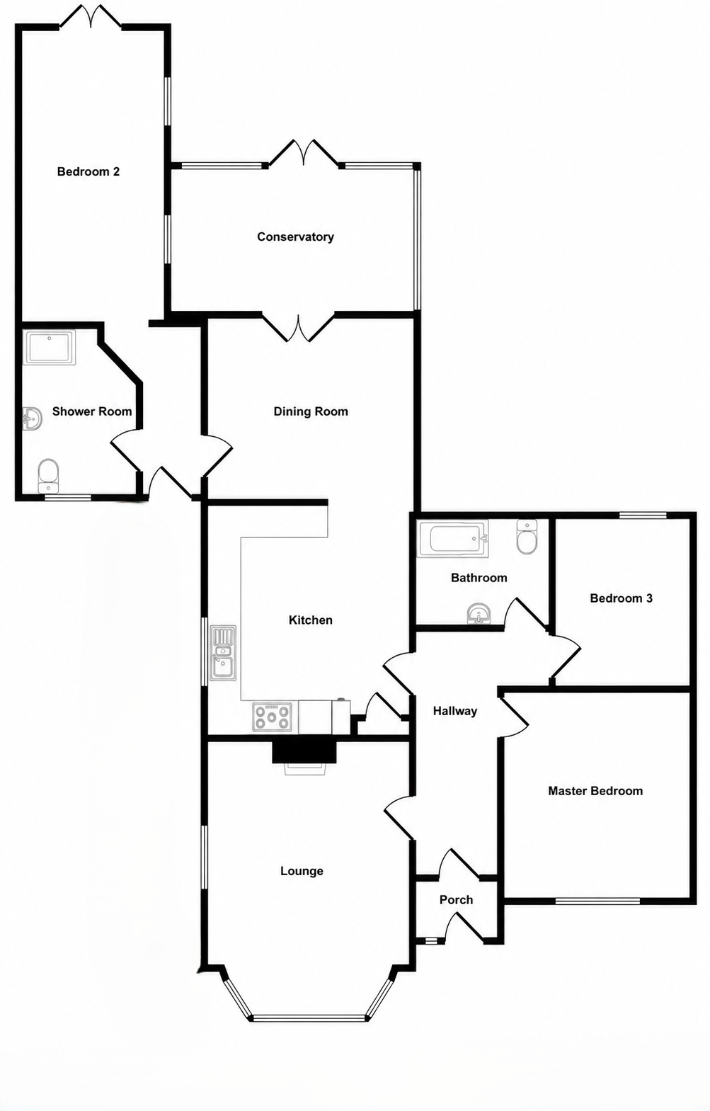 12, Waunci Crescent, Great Yarmouth floorplan