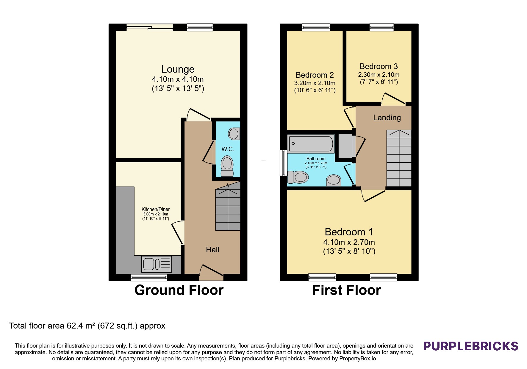 39, Alma Road, Chesterfield floorplan