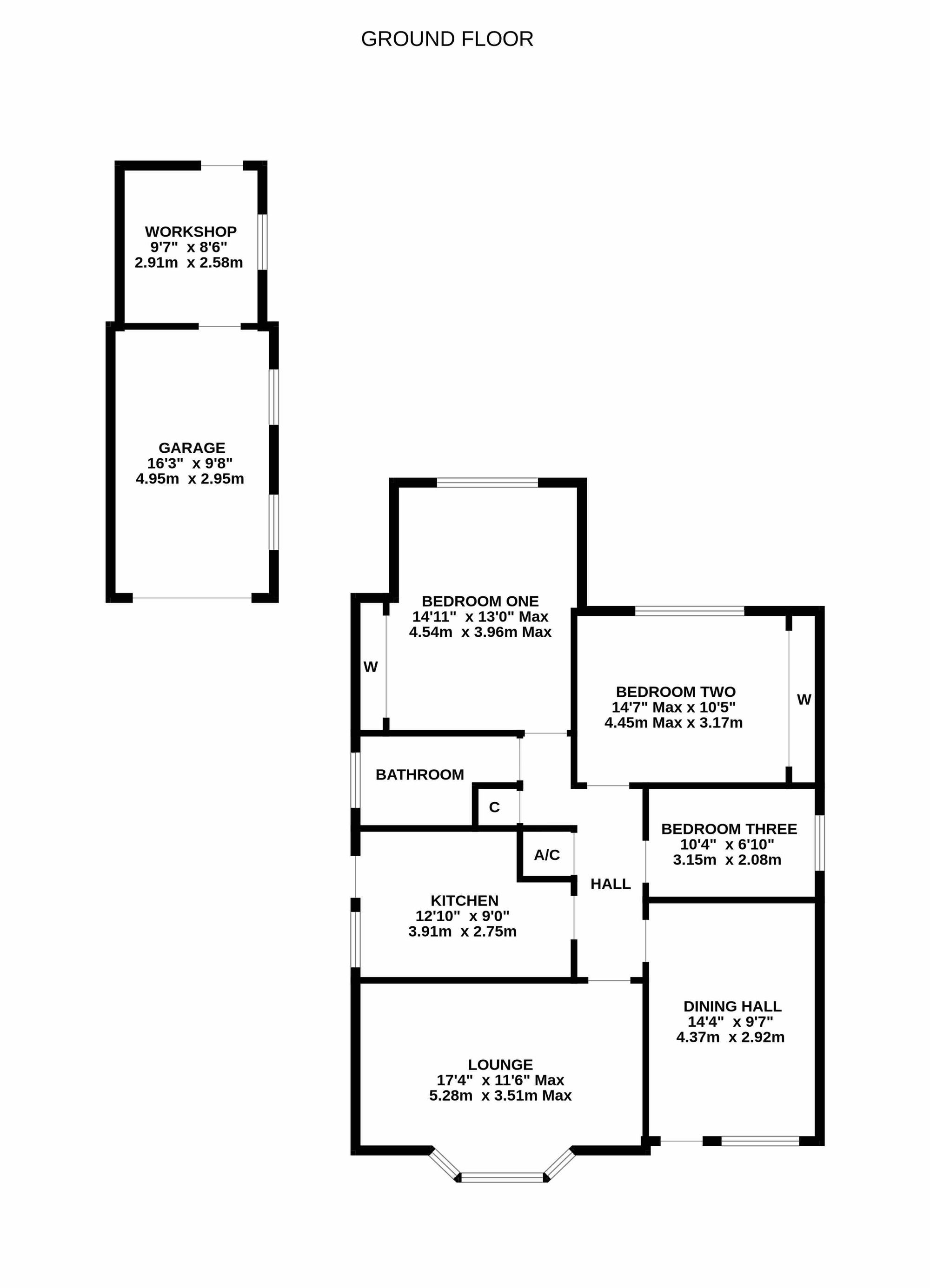 75 Malwood Road West, Southampton floorplan