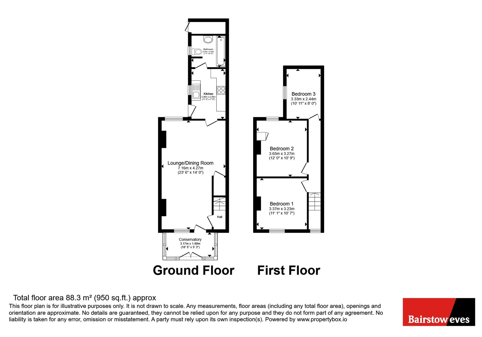 77, New Row, Nottingham floorplan