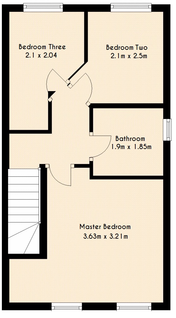 3 Bedrooms Terraced house for sale in Woodfield Road, Alfreton DE55