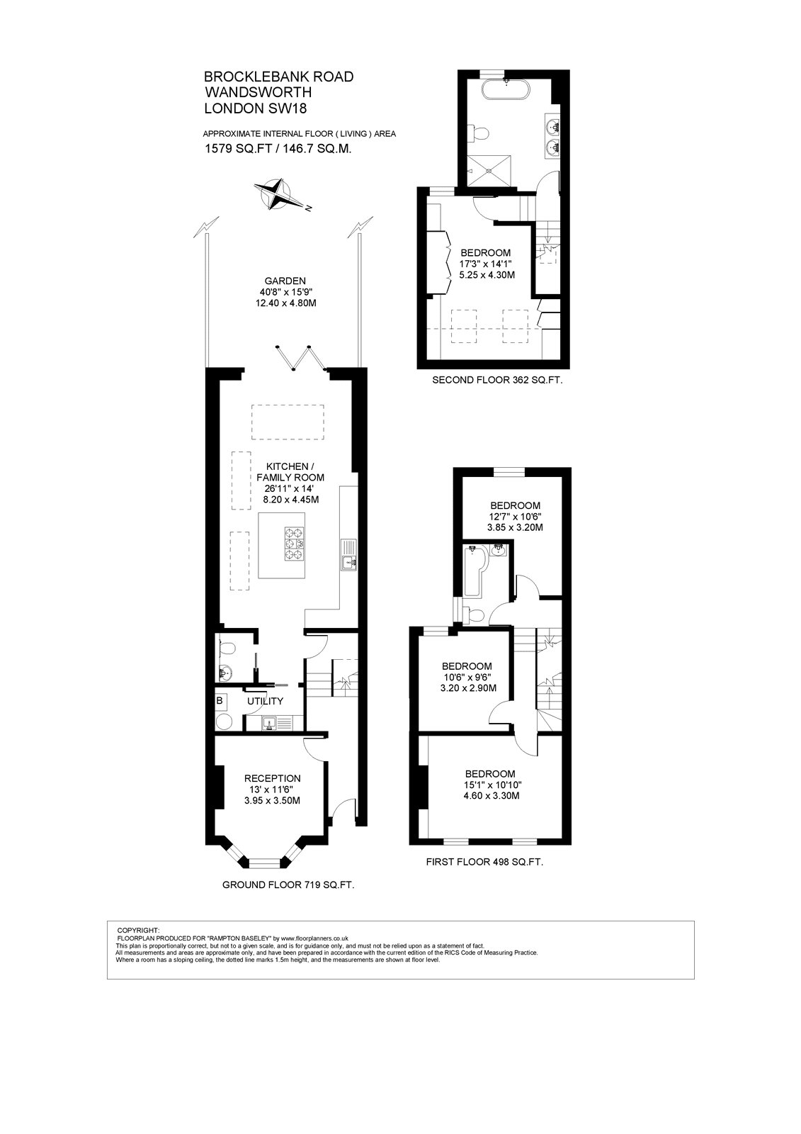 52, Brocklebank Road, London floorplan