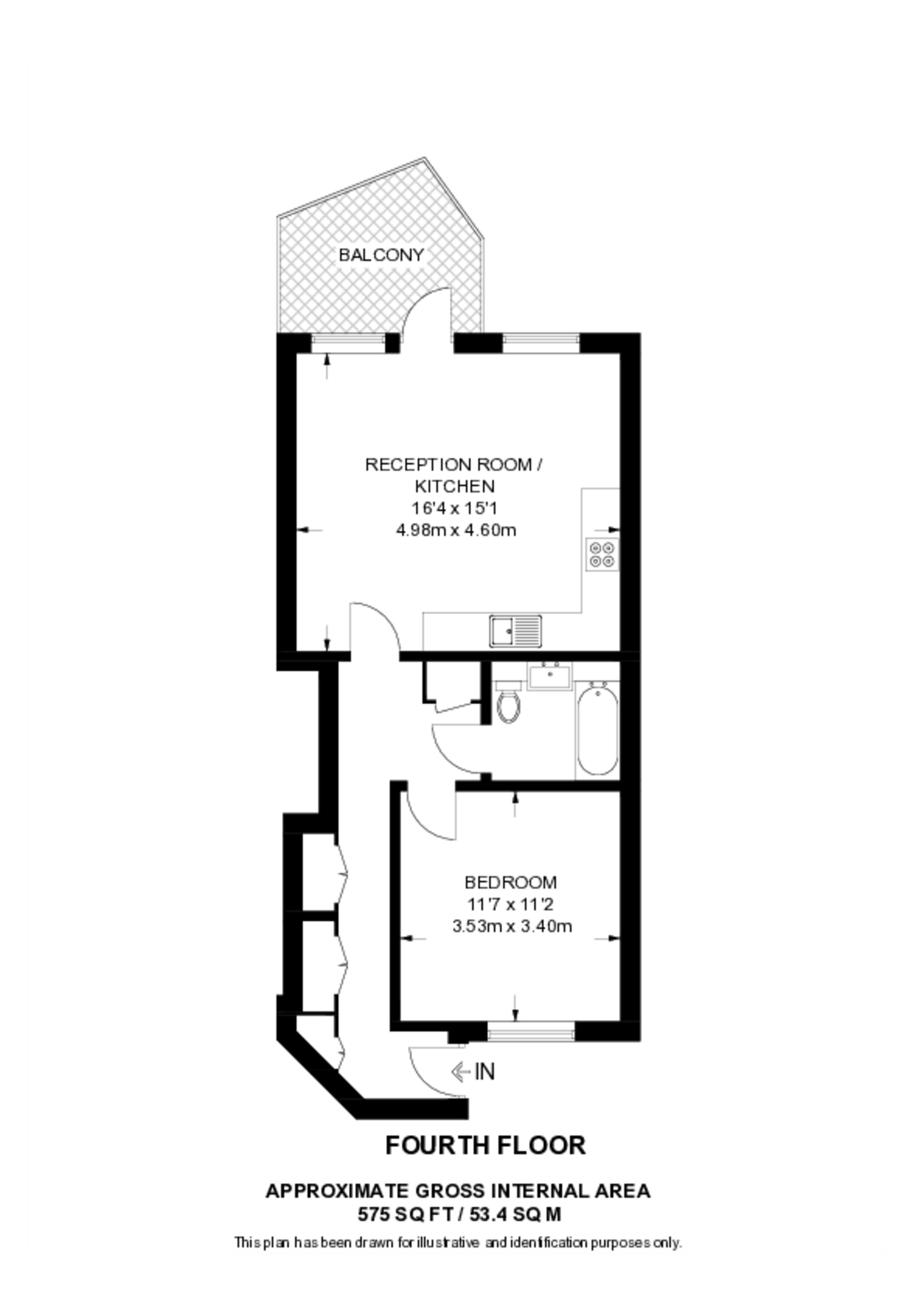Latimer Road, Notting Hill floorplan