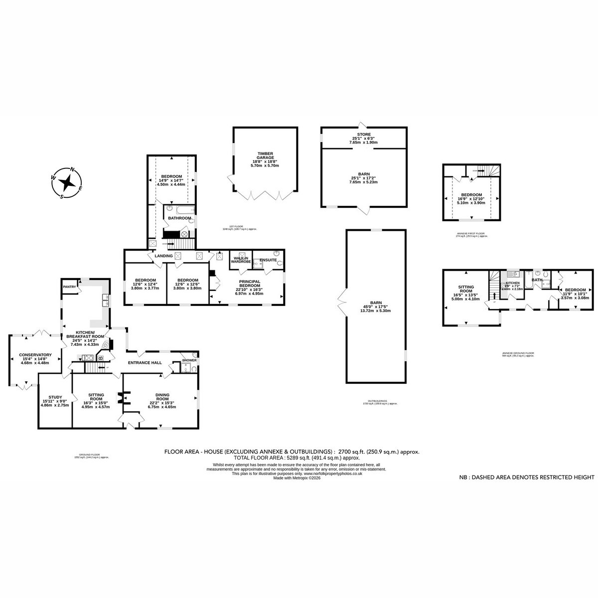 Pond Farm, Staithe Road, Norwich floorplan
