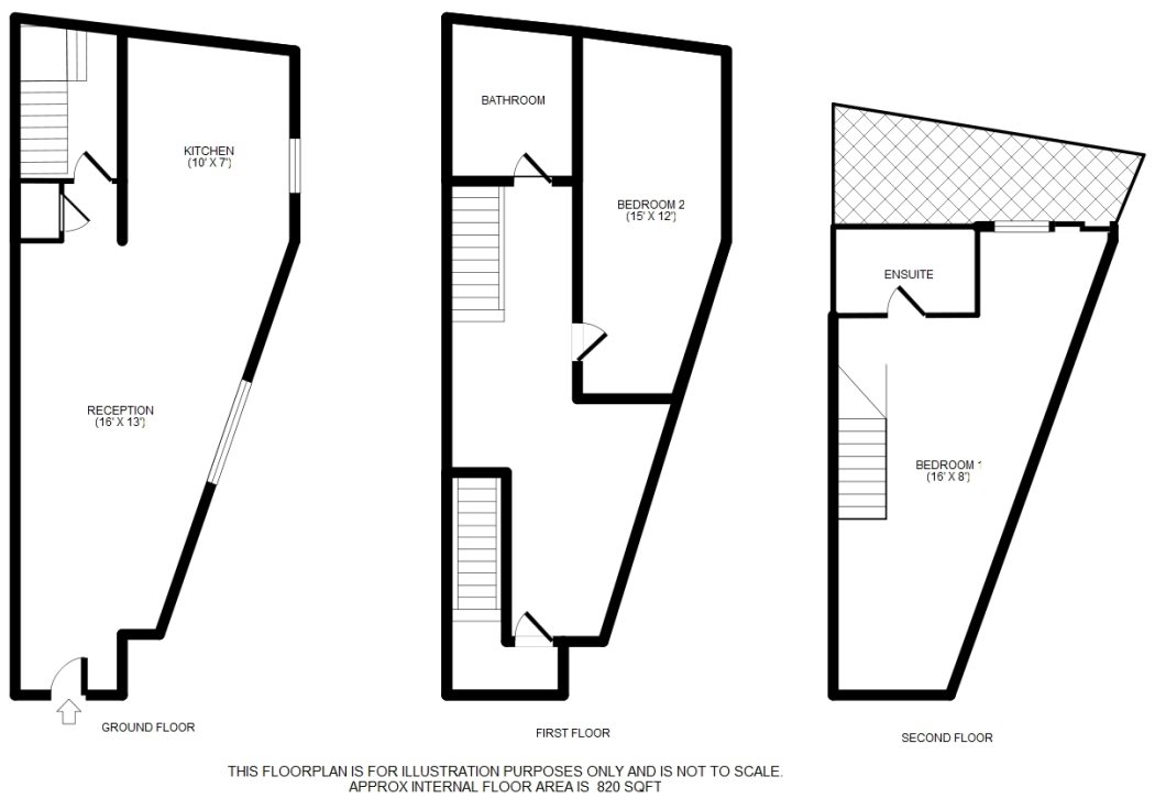 2 Bedrooms Terraced house to rent in Pembroke Terrace, Queens Grove, London NW8