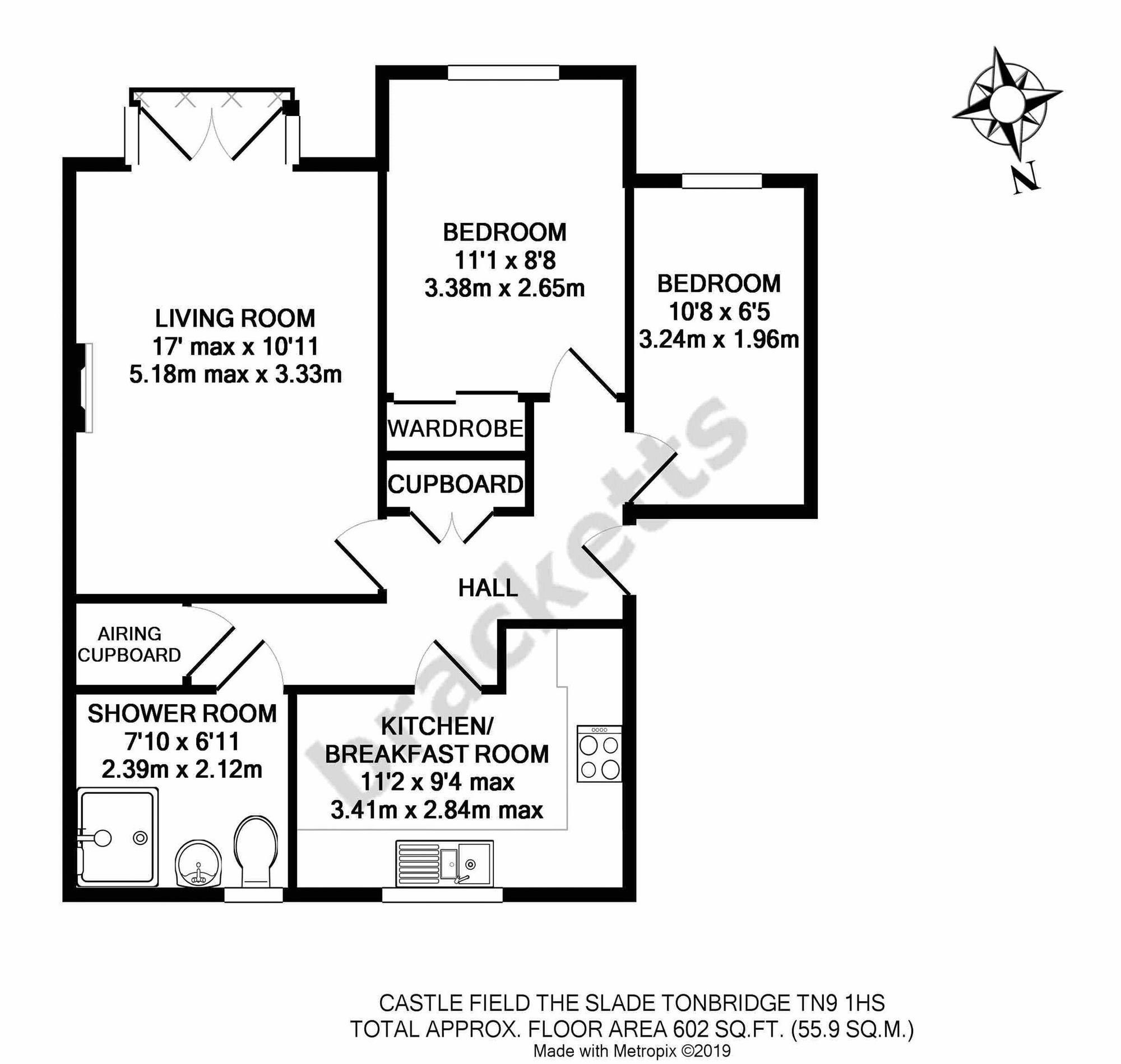 19 Castle Field The Slade, Tonbridge floorplan