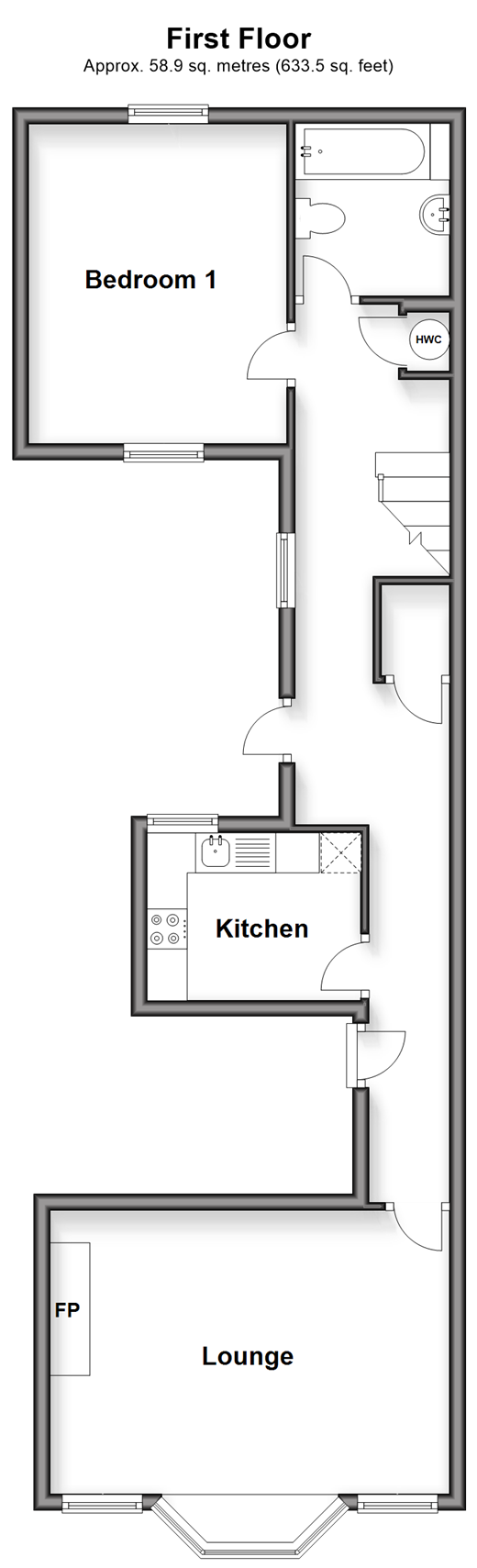 Sandgate Road, Folkestone floorplan
