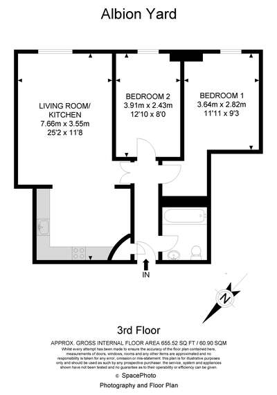 2 Bedrooms Flat to rent in Albion Yard, 331 Whitechapel Road, London E1