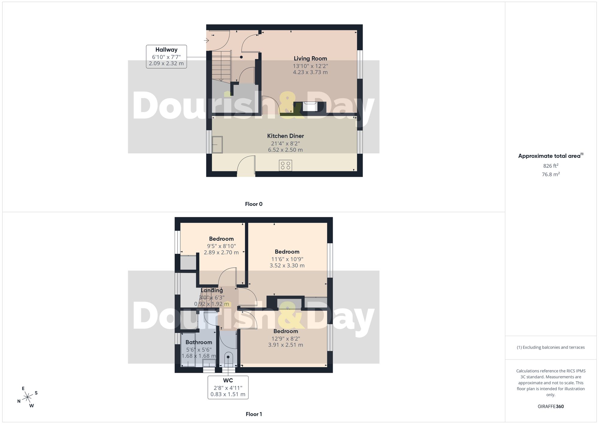 52 Stokesay Road, Market Drayton floorplan