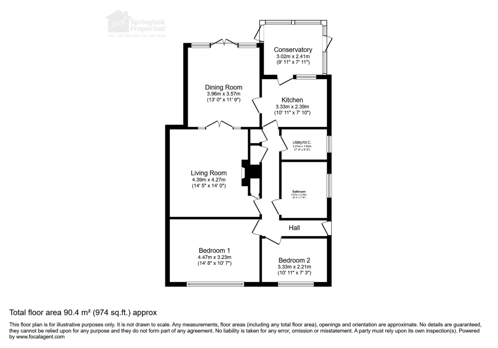 Balfour Gardens, Market Harborough floorplan