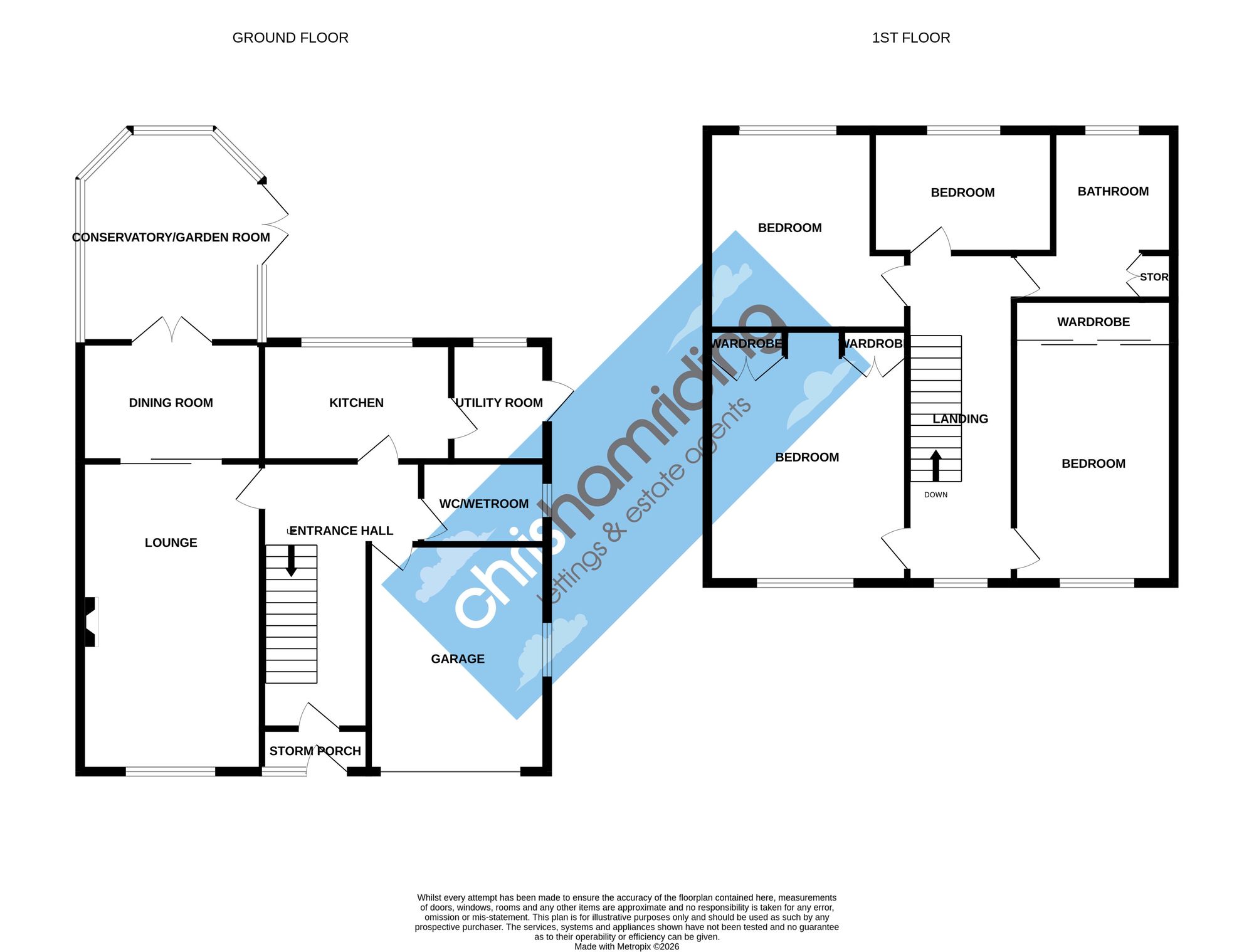 13a The Avenue, Sandbach floorplan