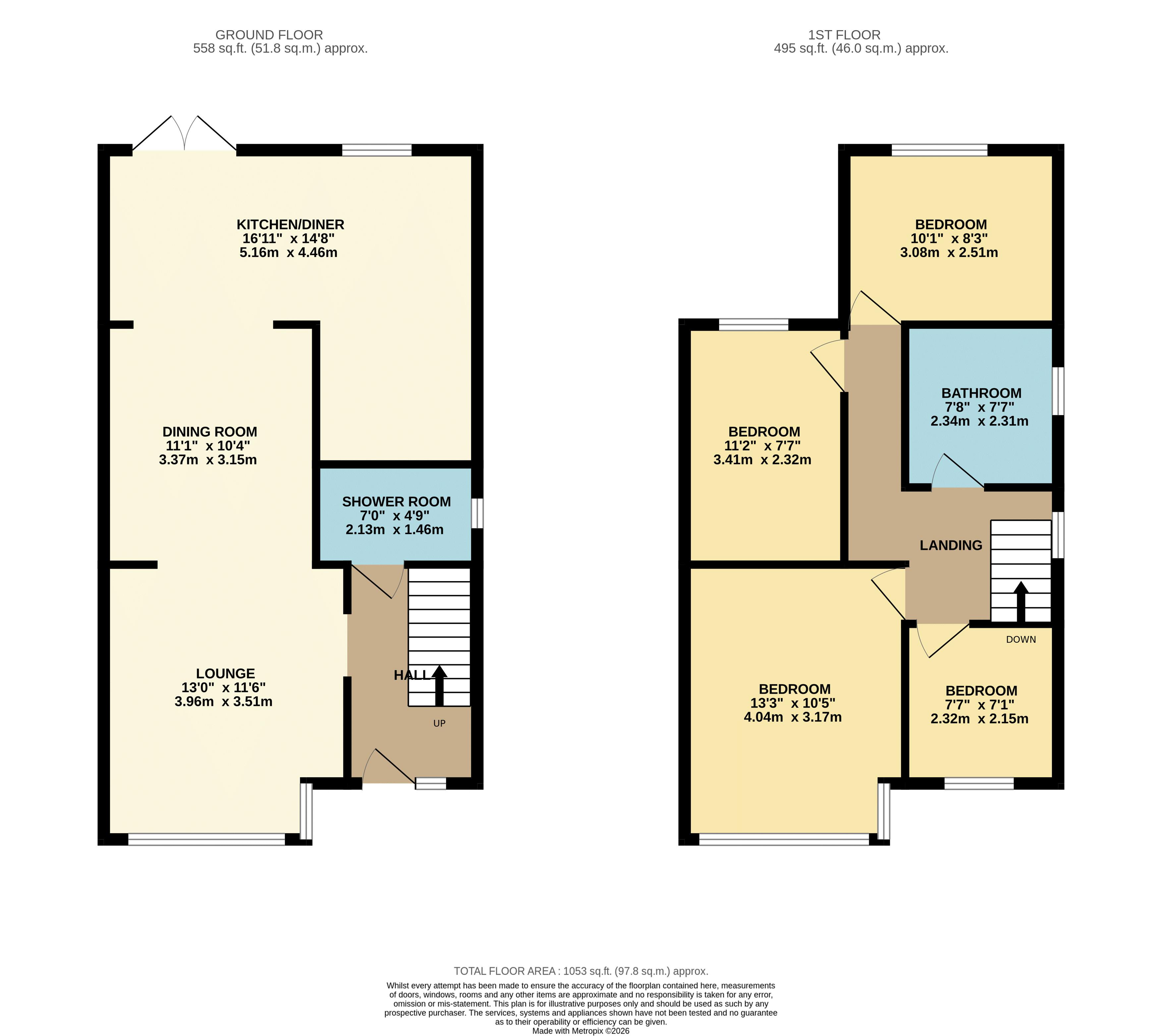 6, Moreton Close, Waltham Cross floorplan