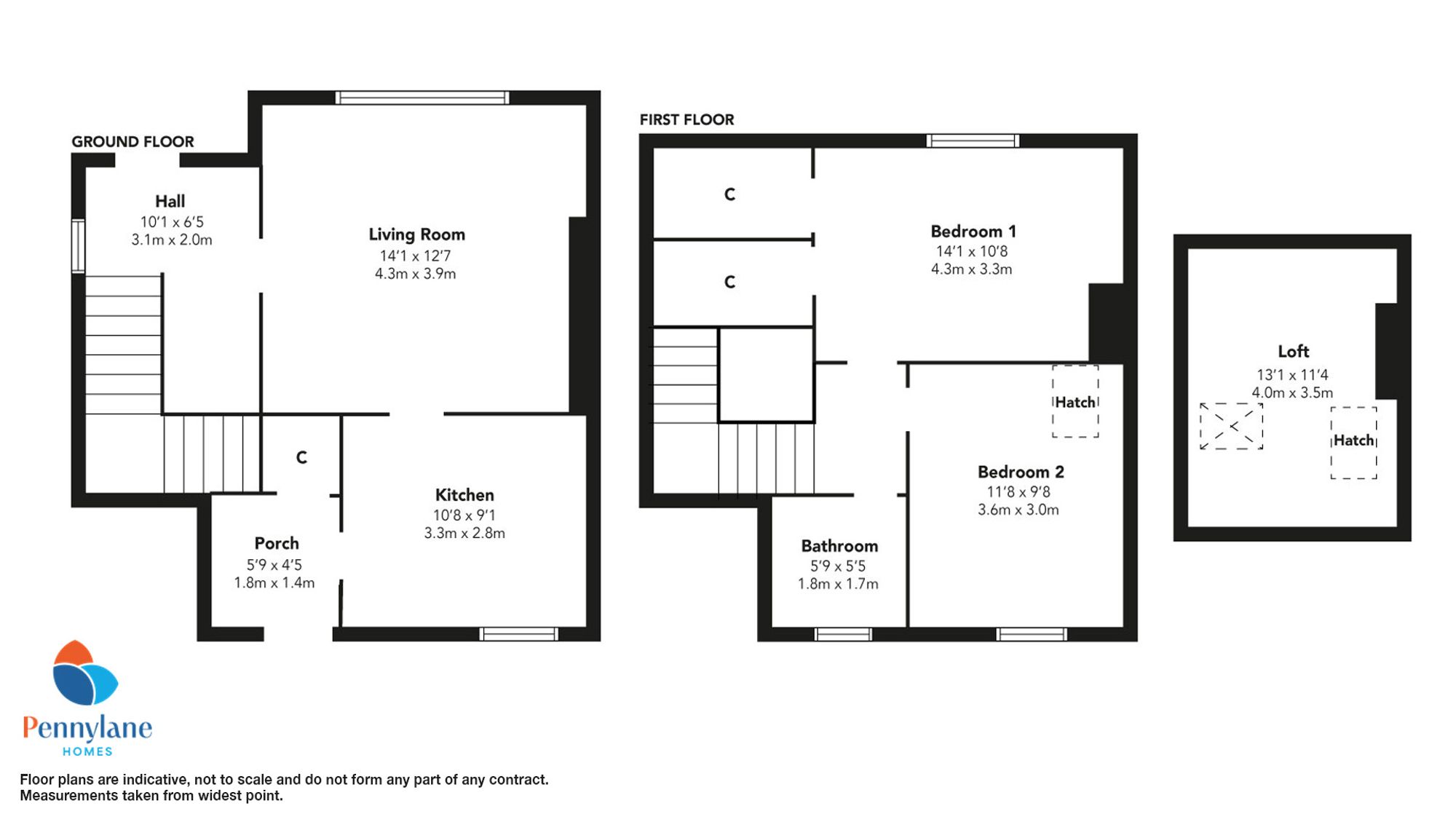 3 Rockmount Avenue, Glasgow floorplan