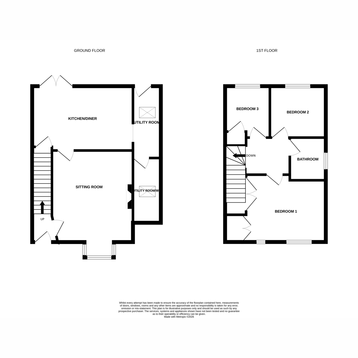2, The Close, Lechlade floorplan