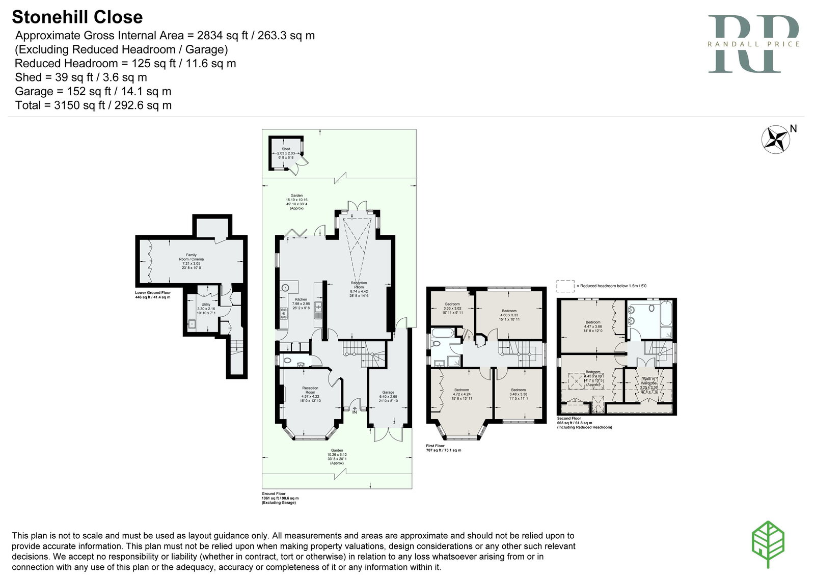 3, Stonehill Close, London floorplan