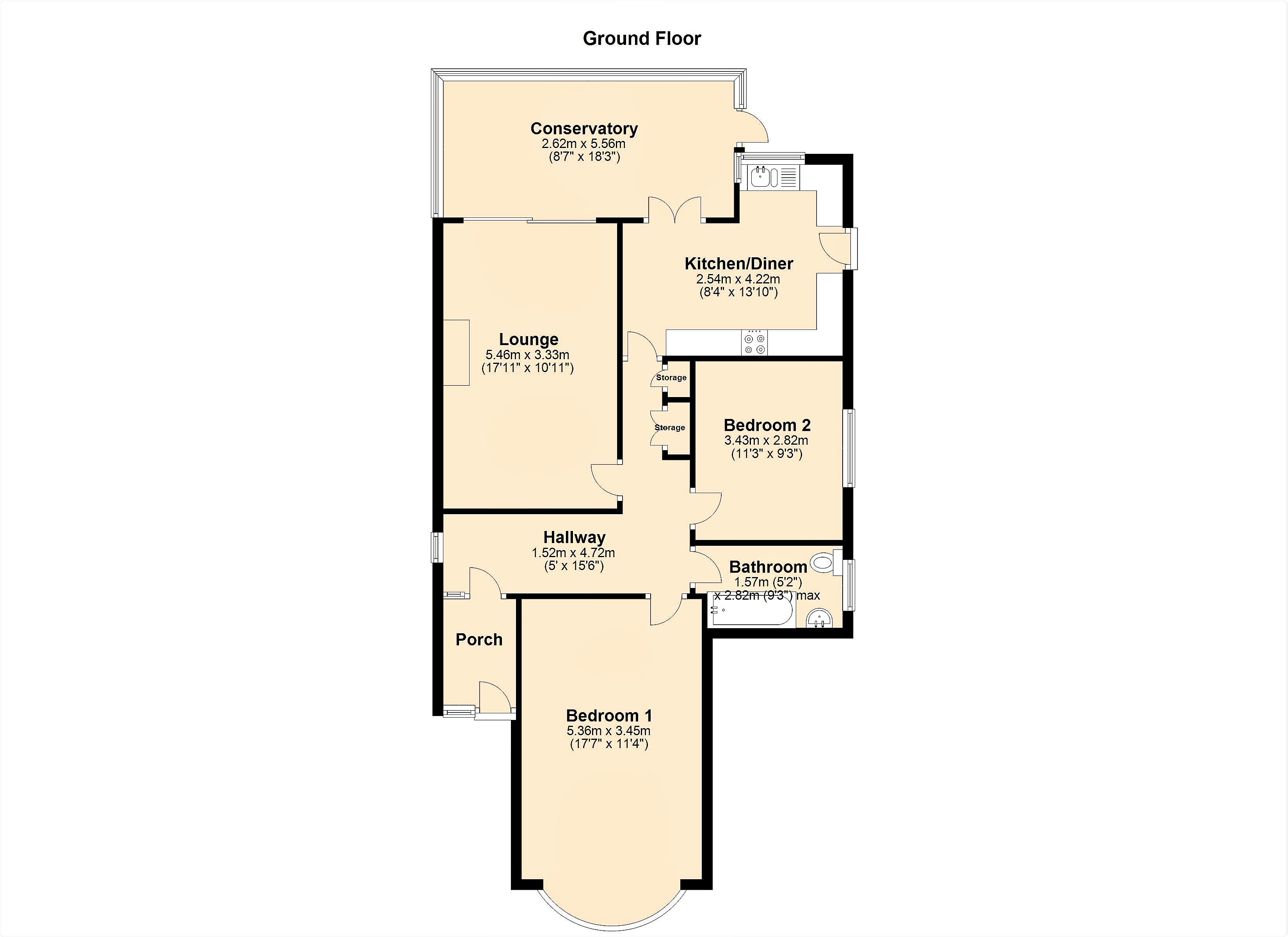 2 Bedrooms Detached bungalow for sale in Merrion Close, Woolton, Liverpool L25