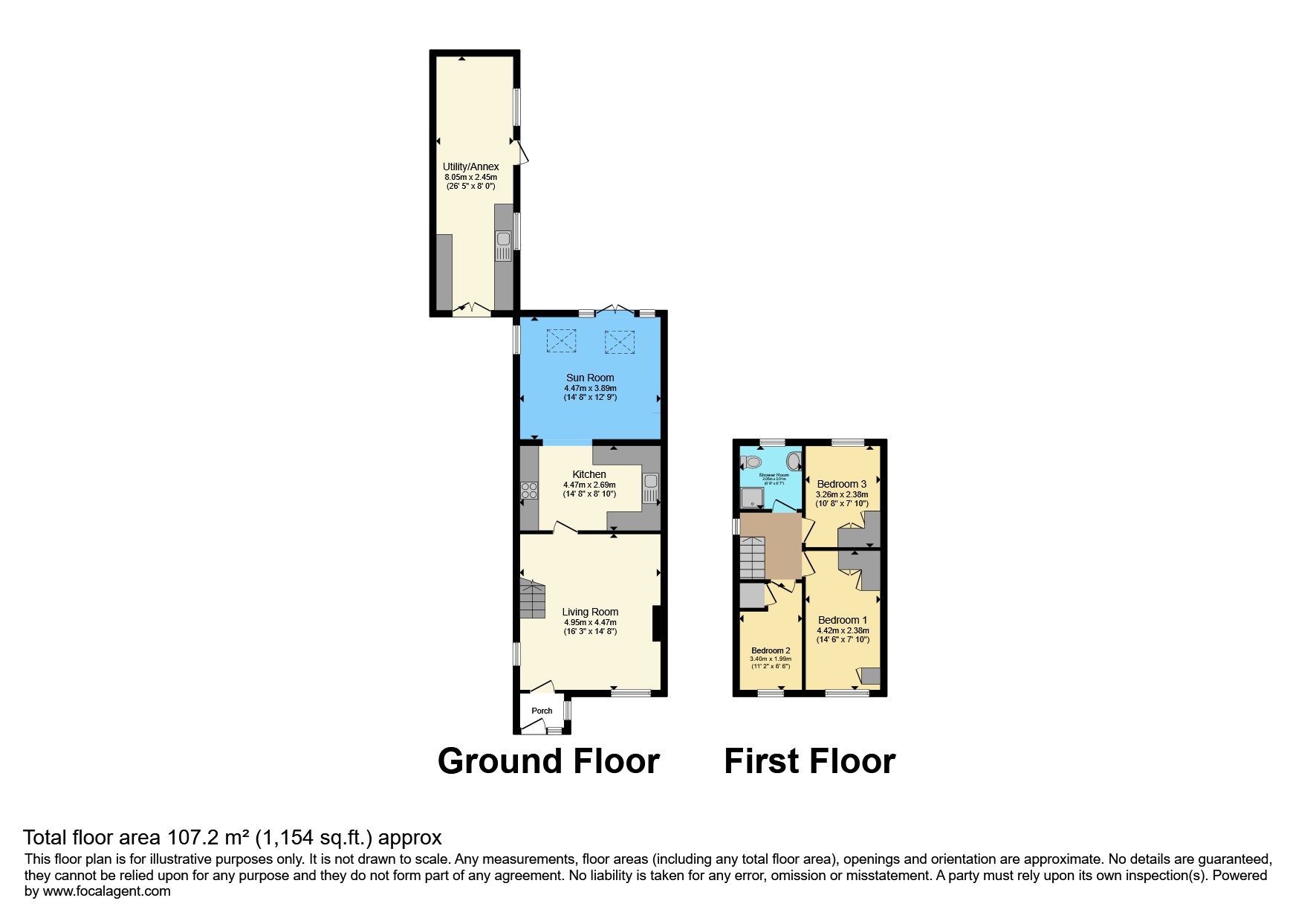 8, Lancar Close, York floorplan