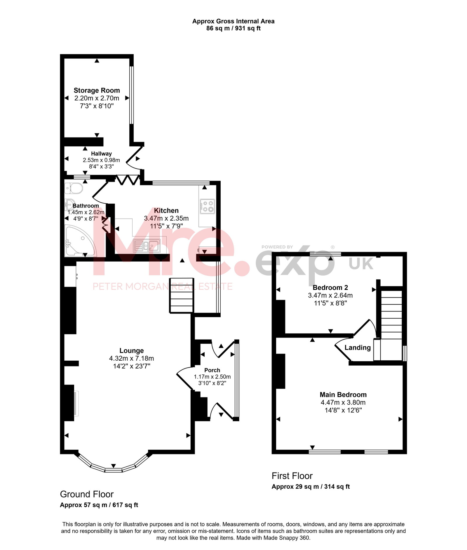 10, Llewellyn Street, Neath floorplan