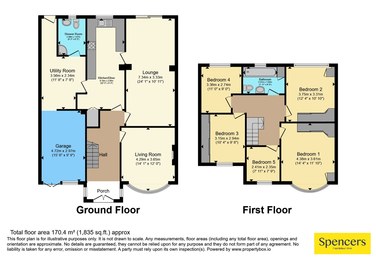 6, Byway Road, Leicestershire floorplan