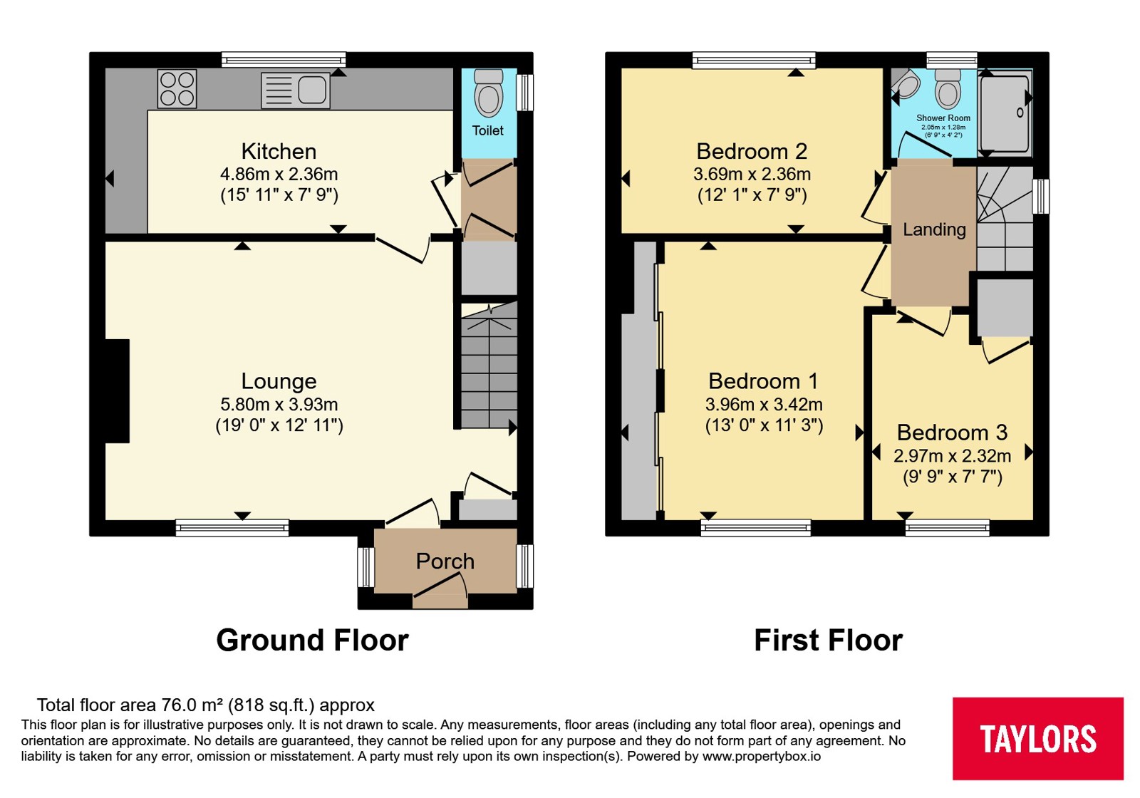 109, Kenmare Road, Somerset floorplan