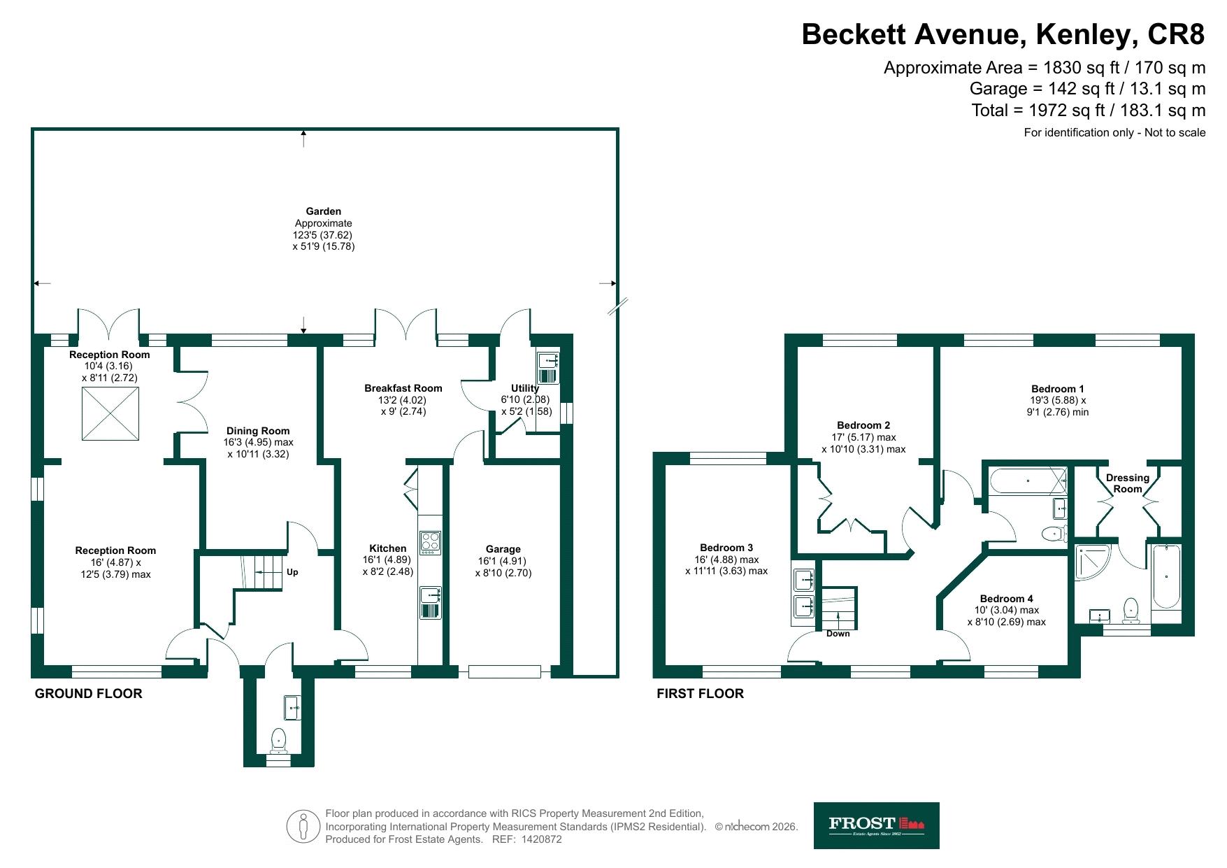 Crofters, 8, Beckett Avenue, Kenley floorplan