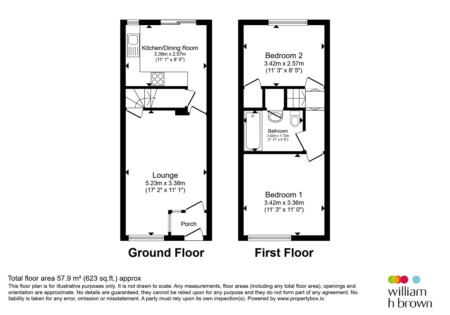 7, Ashfield Close, Halifax floorplan