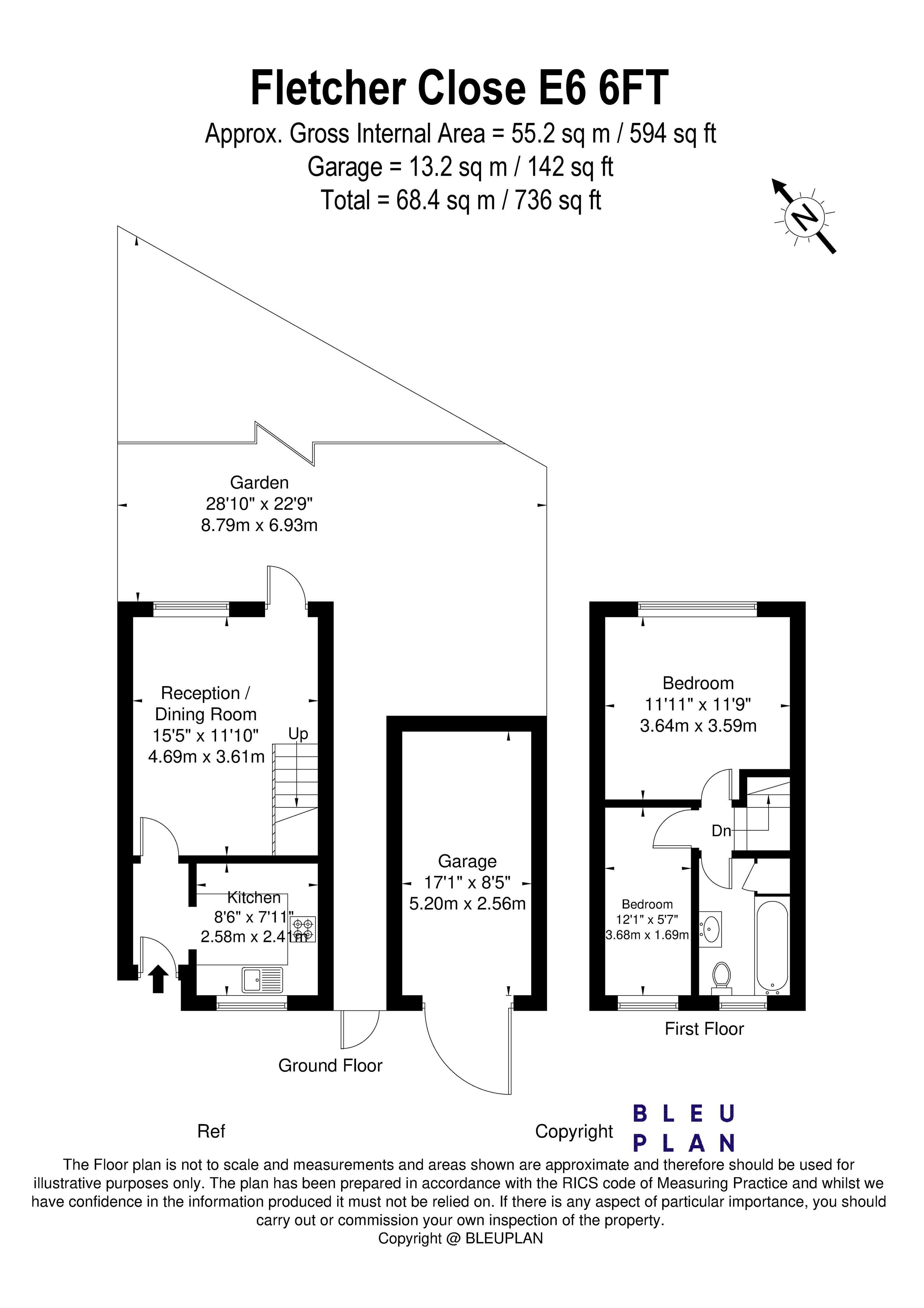 Fletcher Close, Fletcher Close, London floorplan