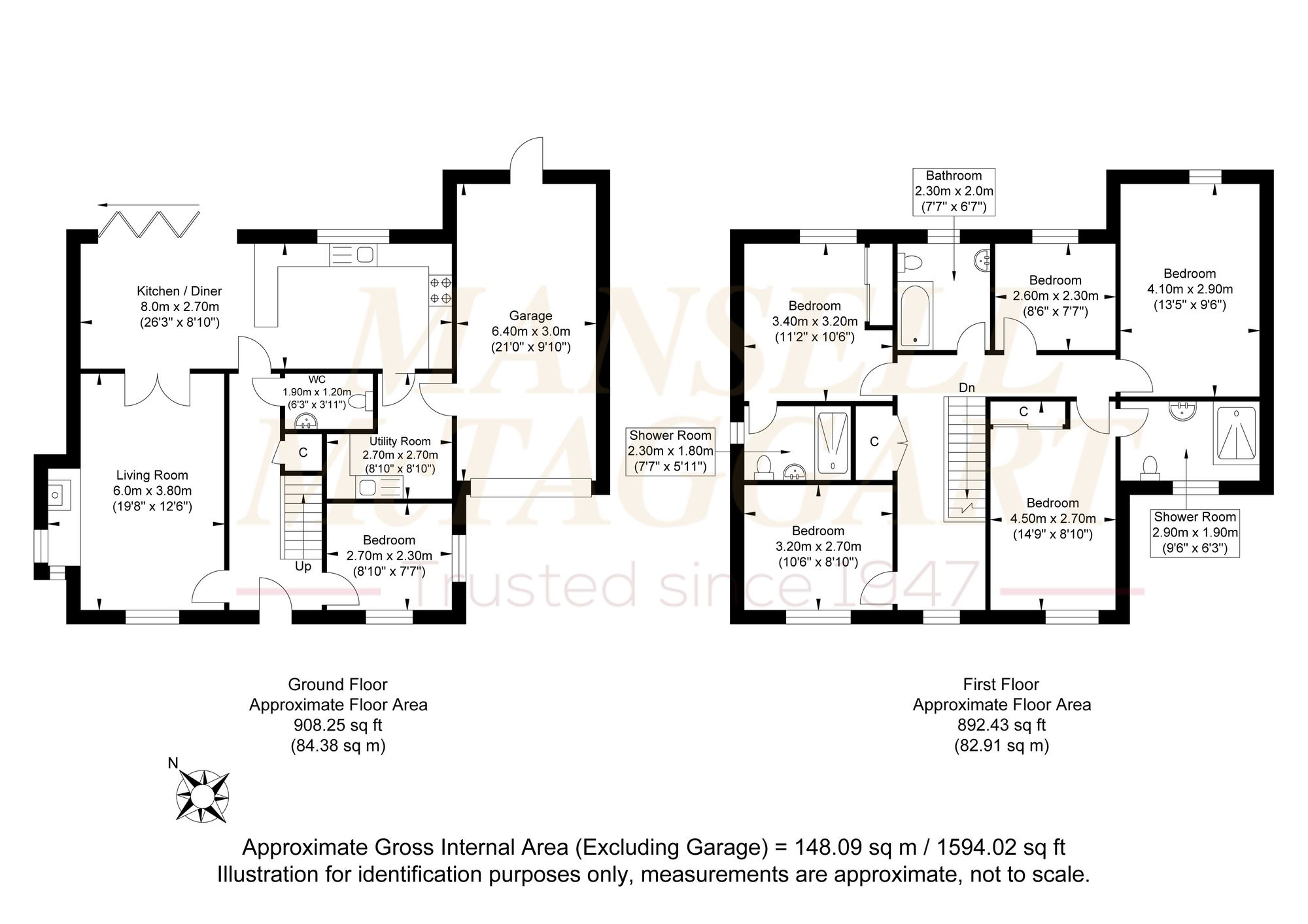 7 The Brambles, Billingshurst floorplan