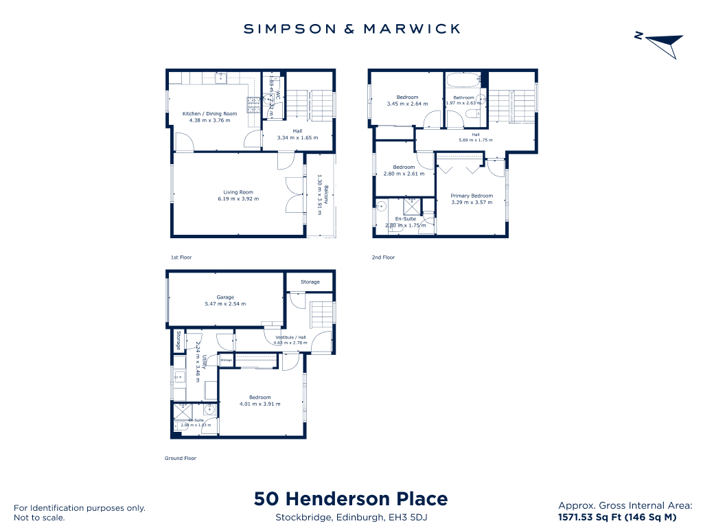 50, Henderson Place, Edinburgh floorplan